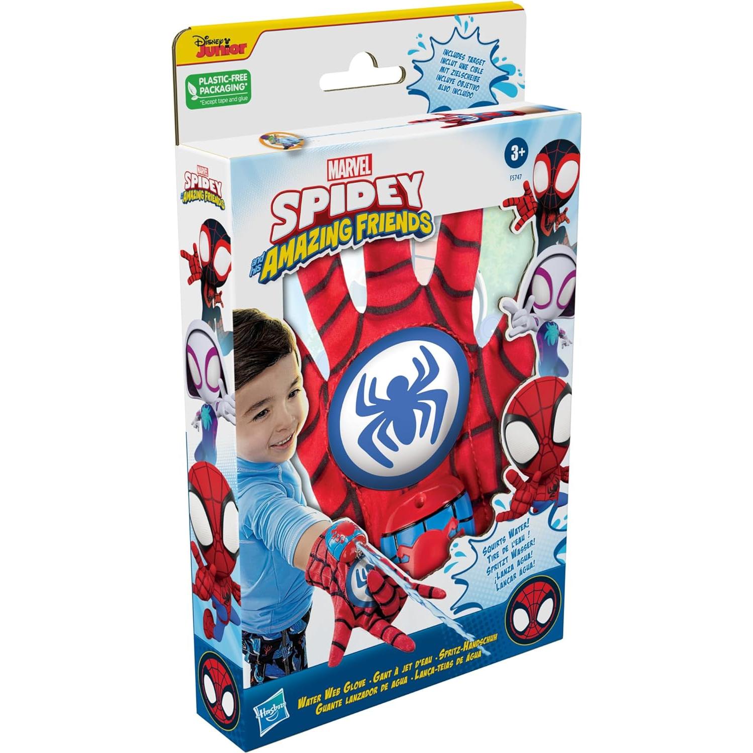 Guante de Agua Spidey y Sus Asombrosos Amigos Hasbro 3+ Años