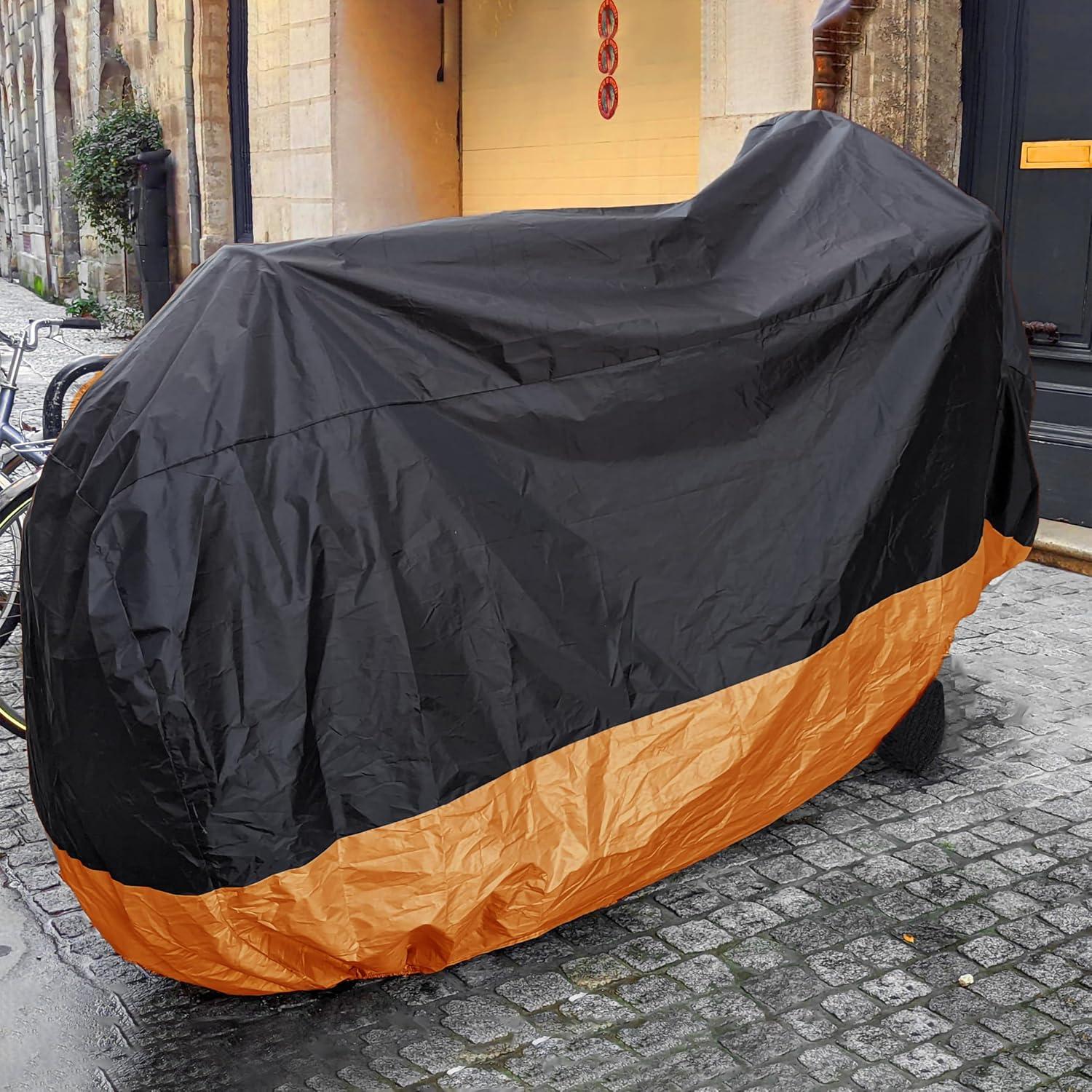 Funda de motocicleta Marsrut XXXL impermeable para Harley y más