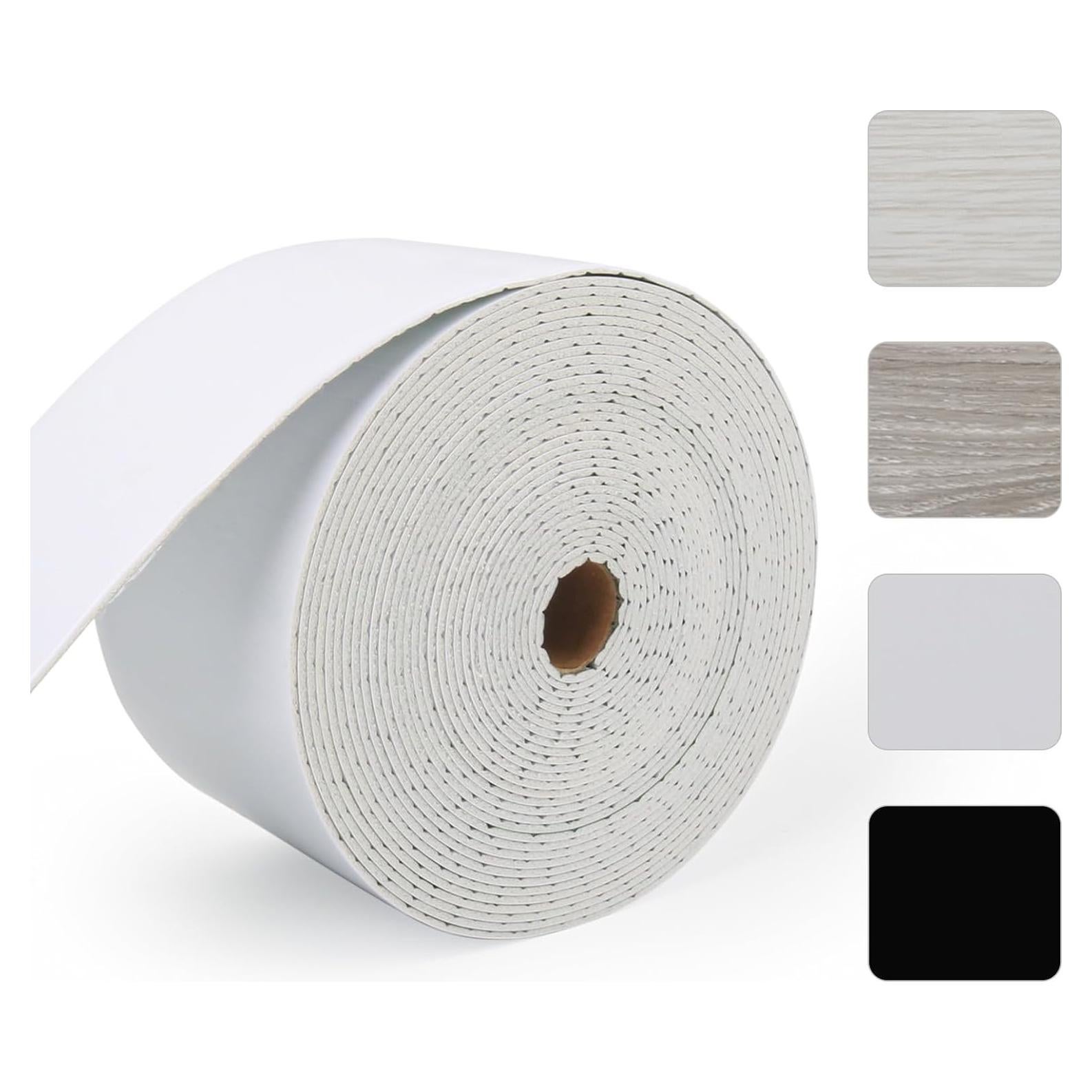 Moldura Autoadhesiva CvoMep 5m Impermeable para Espejo Blanco