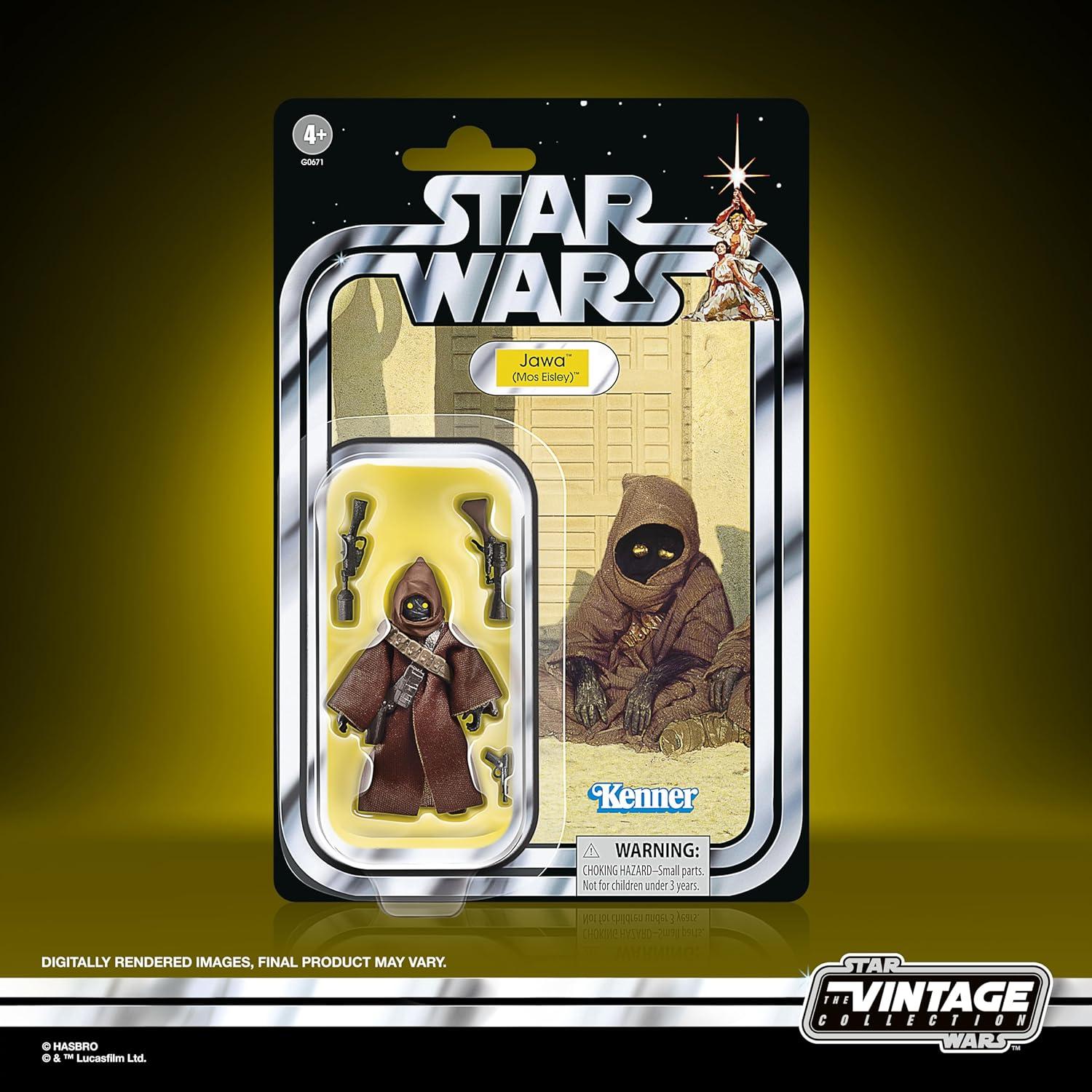 Figura de Acción Star Wars Hasbro Jawa Mos Eisley 9.5 cm