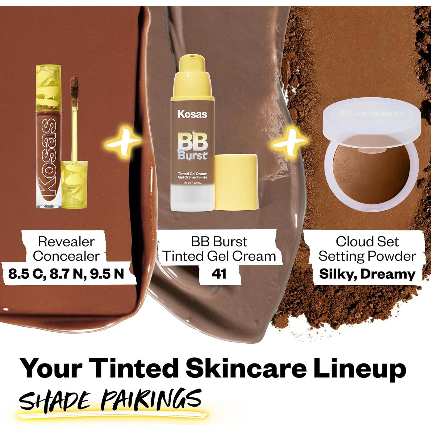 Crema Gel Tinte Kosas BB Burst 30 ML - Hidratante y Suavizante