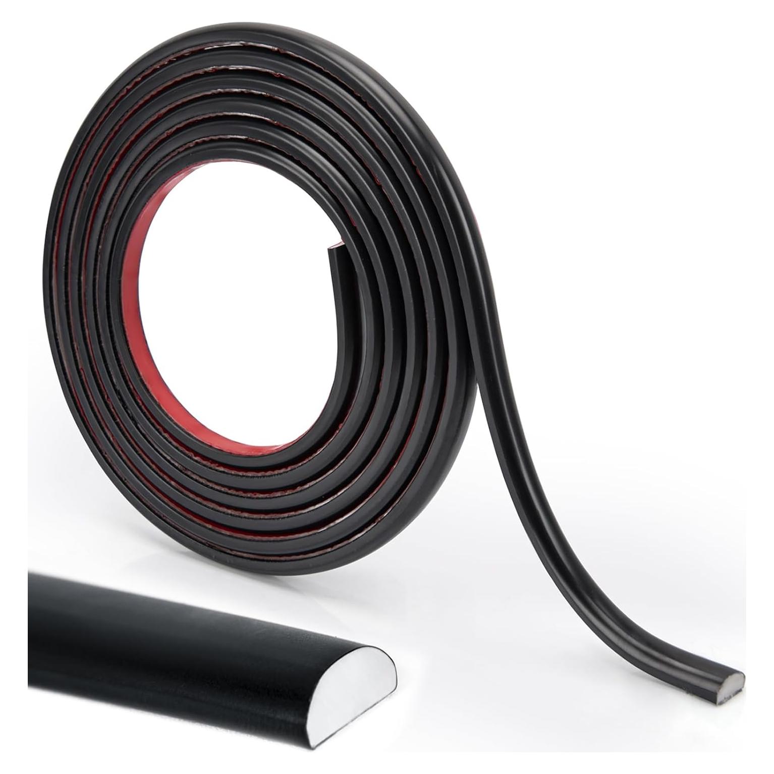 Moldura Autoadhesiva LONGKING 3.05m Negra para Azulejos