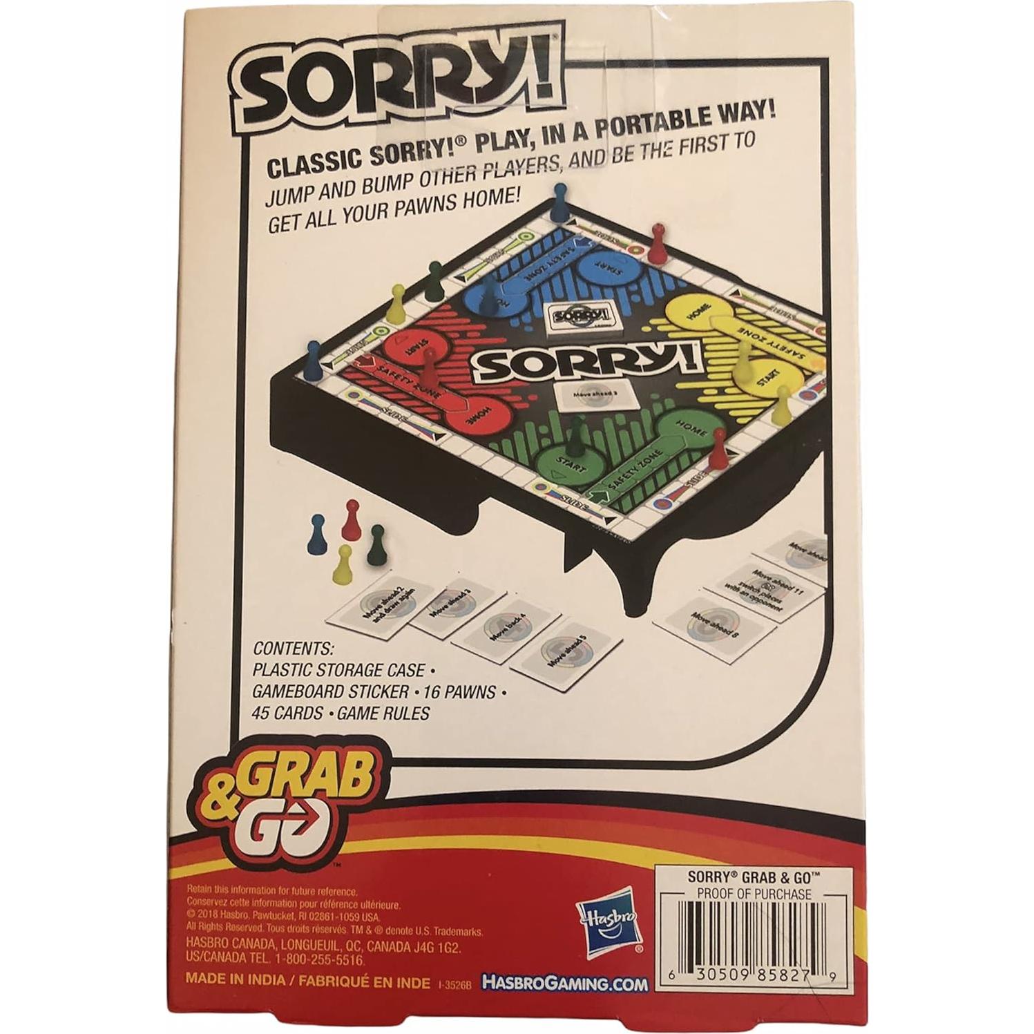 Juego de Mesa Hasbro Gaming Lo Siento Multicolor