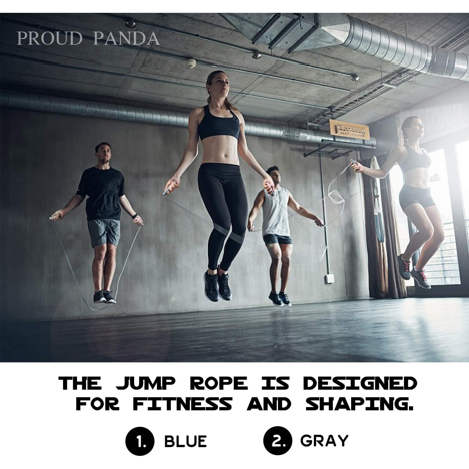 Cuerda de Salto con Peso 0.45 kg Proud Panda Ajustable