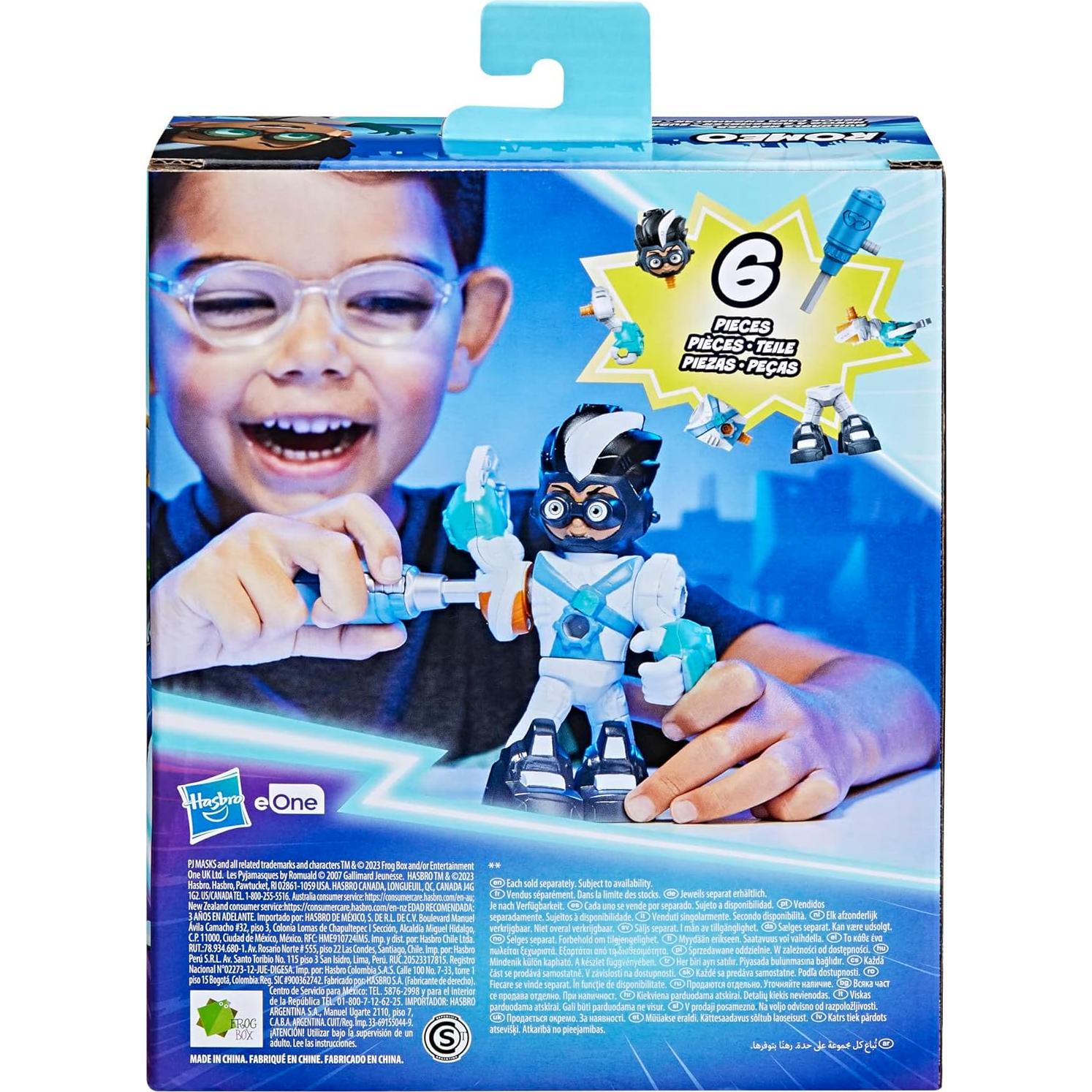 Figura de Acción Romeo PJ Masks Construible 12.7 cm