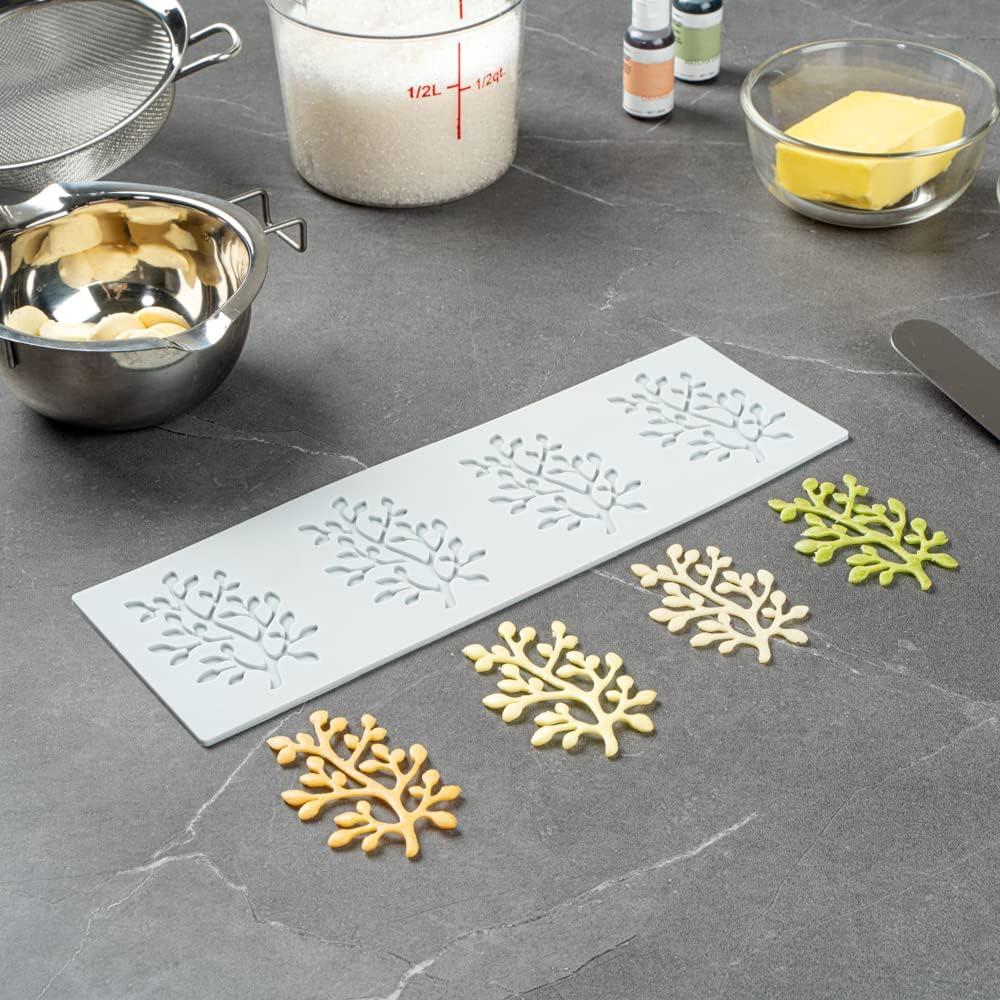 Mat de Impresión de Fondant Restaurantware 29.5x9.7cm Silicona