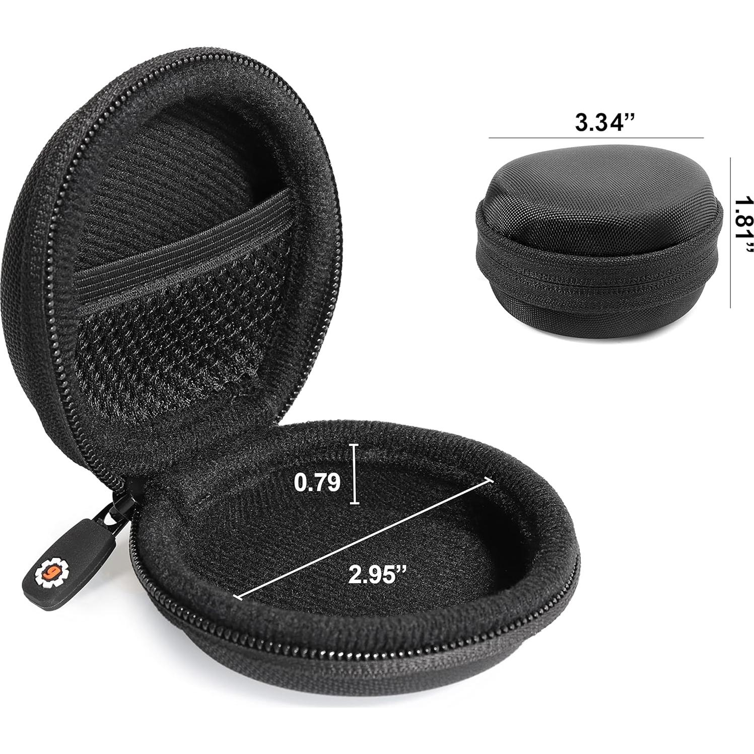 Funda Semi-Dura WGear para Lentes DSLR Mediana Negra