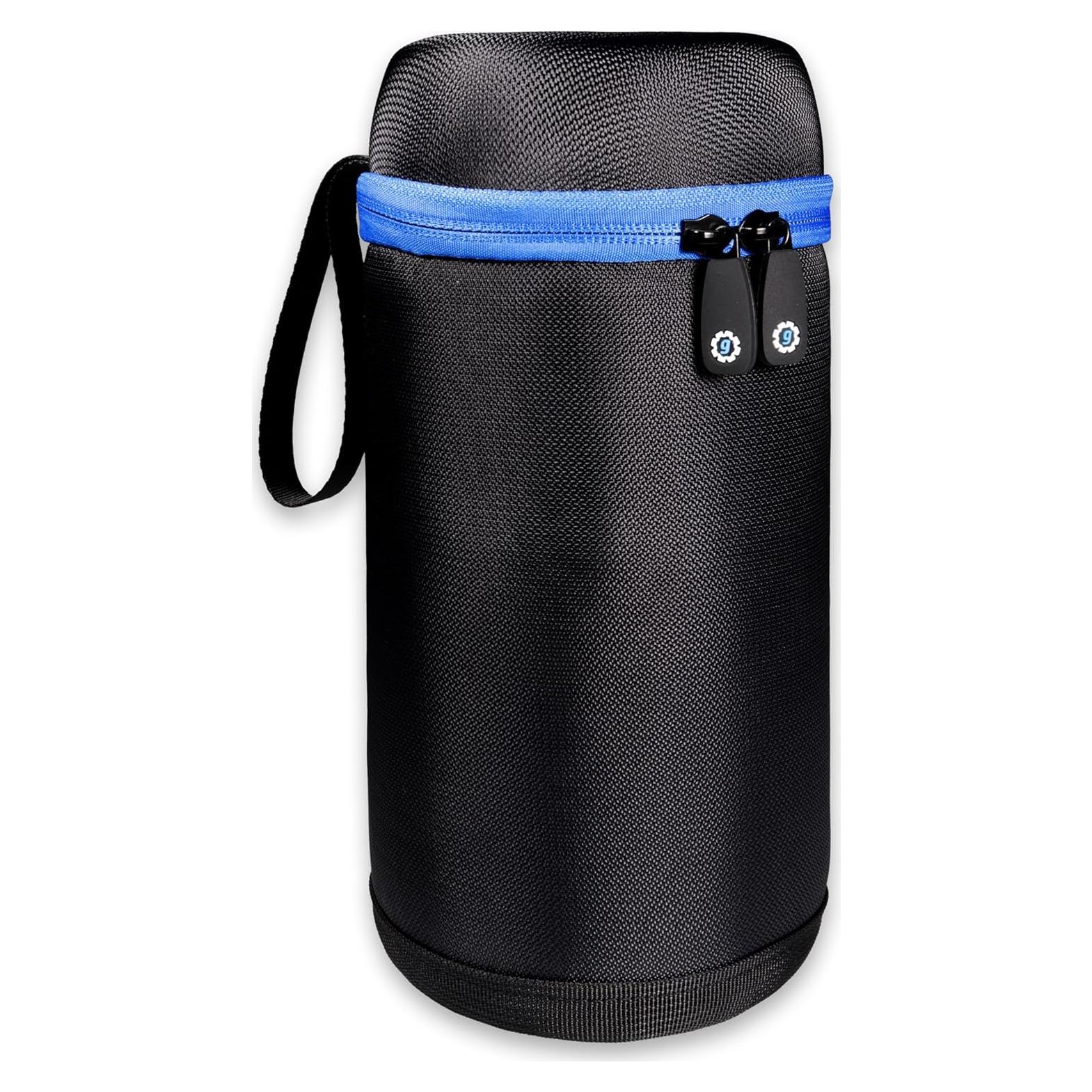 Funda Semi-Dura para Lentes de Cámara WGear Mediana Negra