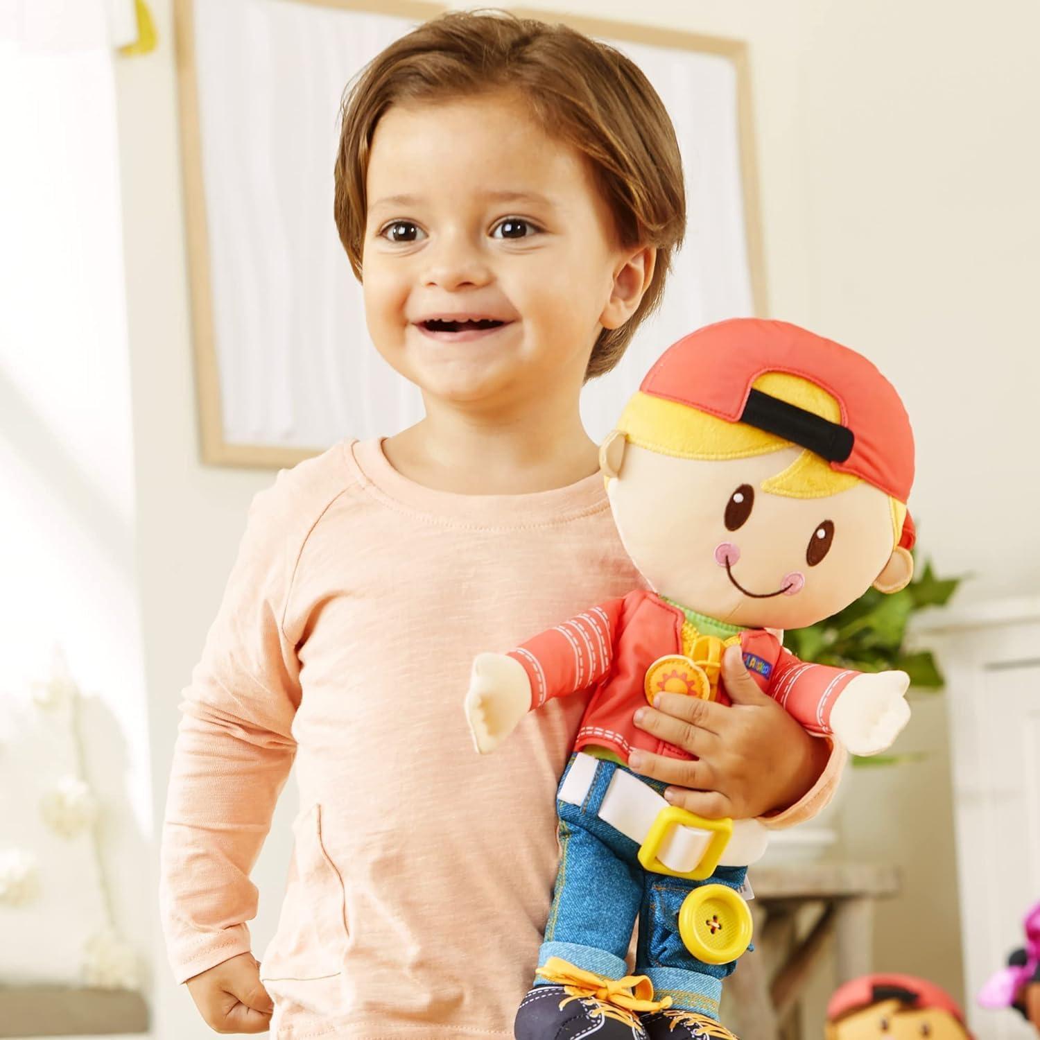 Muñeca de Peluche Playskool Dressy Kids con Accesorios