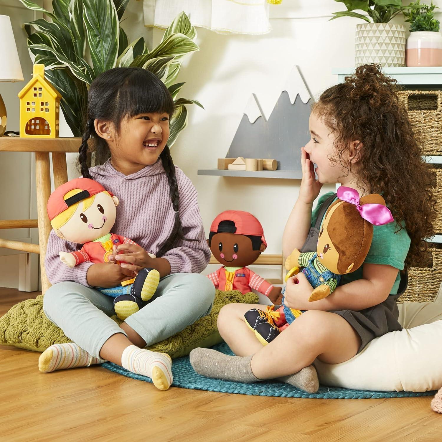 Muñeca de Peluche Playskool Dressy Kids con Accesorios