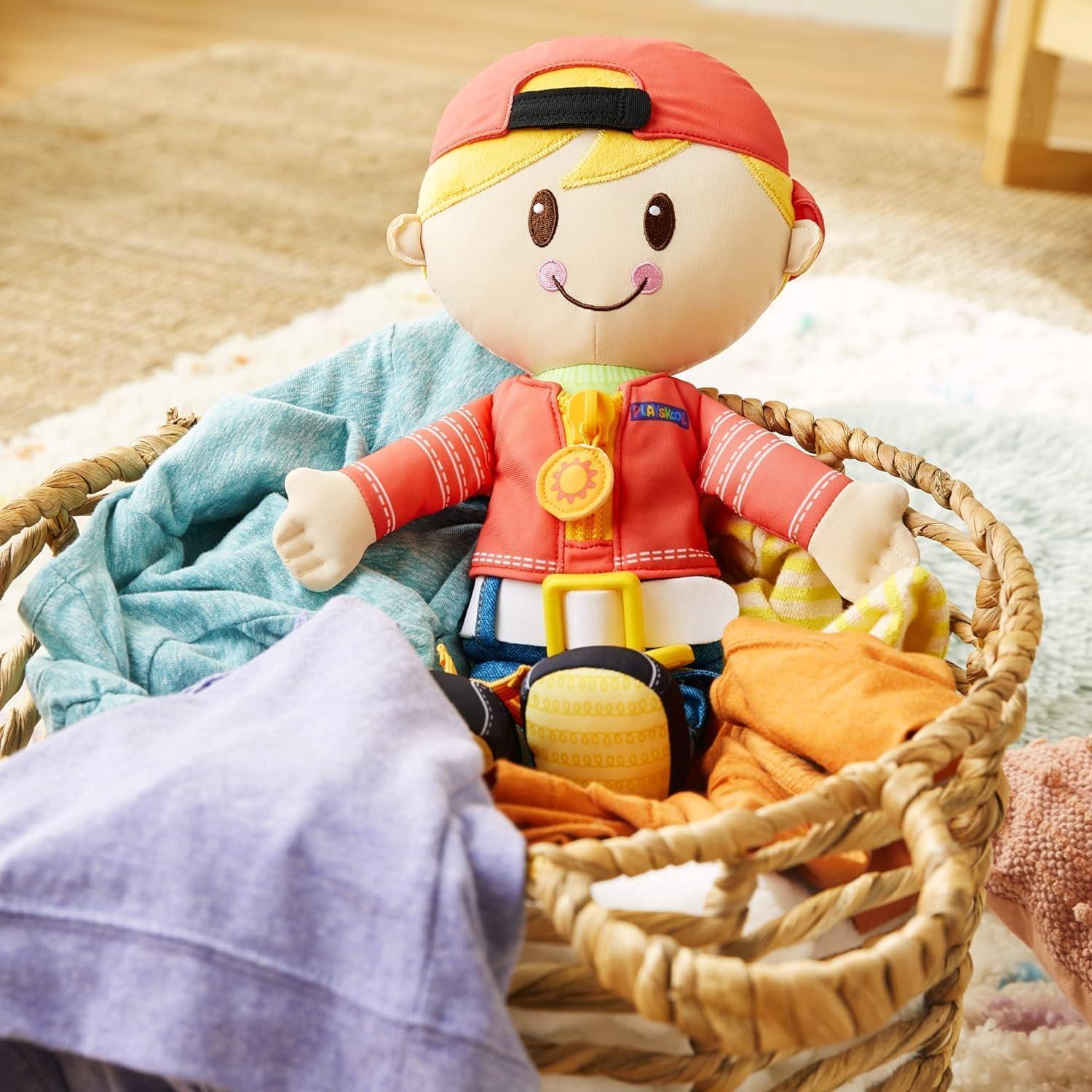 Muñeca de Peluche Playskool Dressy Kids con Accesorios