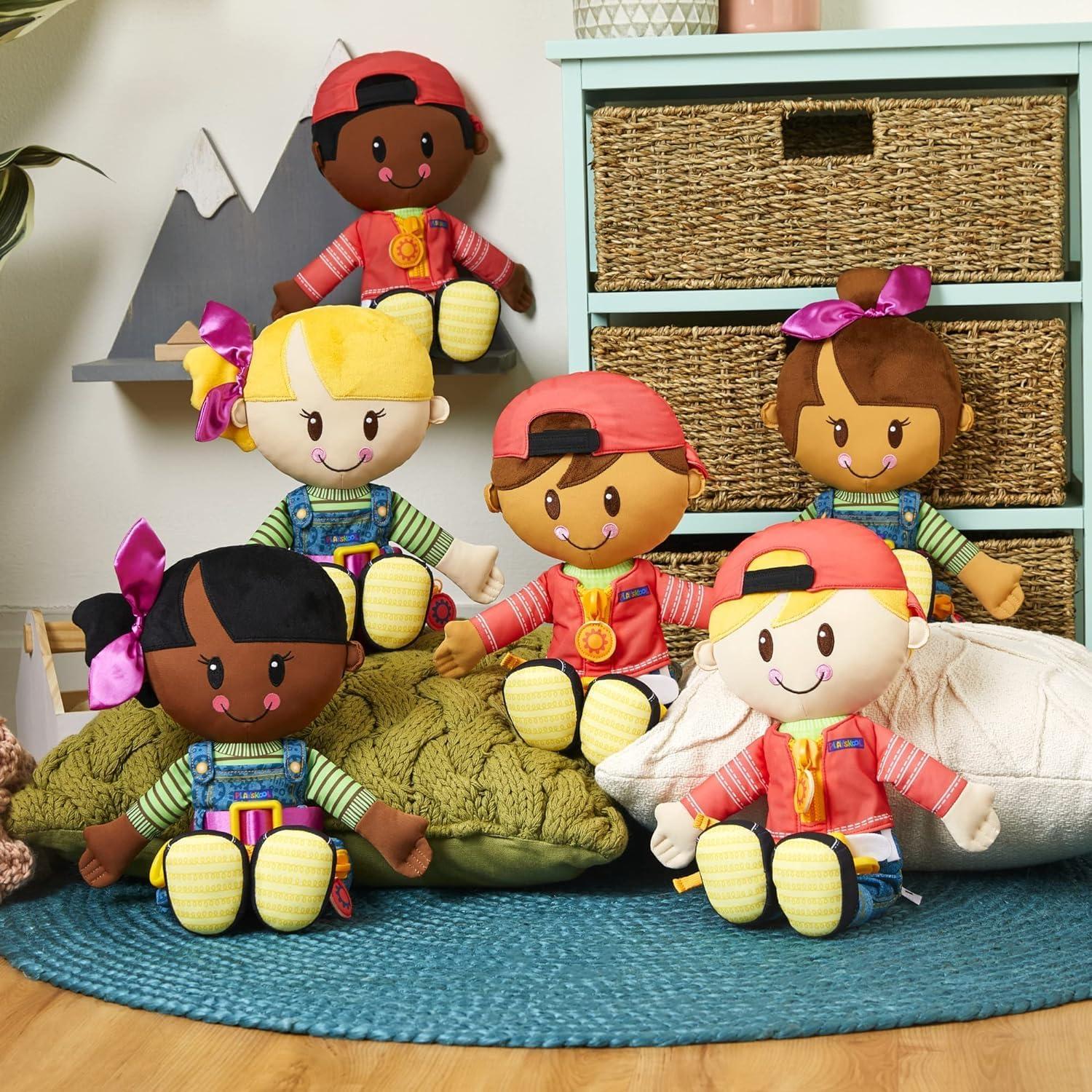 Muñeca de Peluche Playskool Dressy Kids con Accesorios