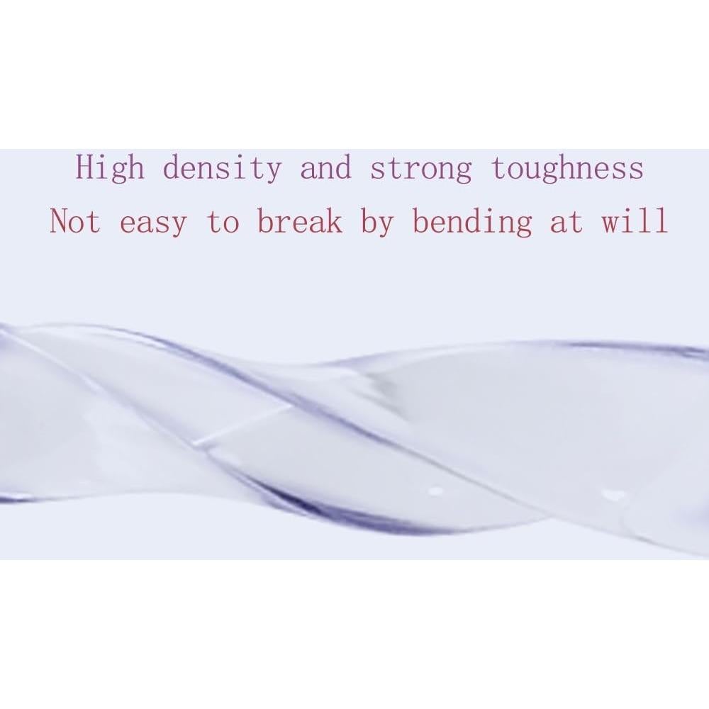 Tira de Sellado Transparente 4m PVC en U para Bordes de Muebles