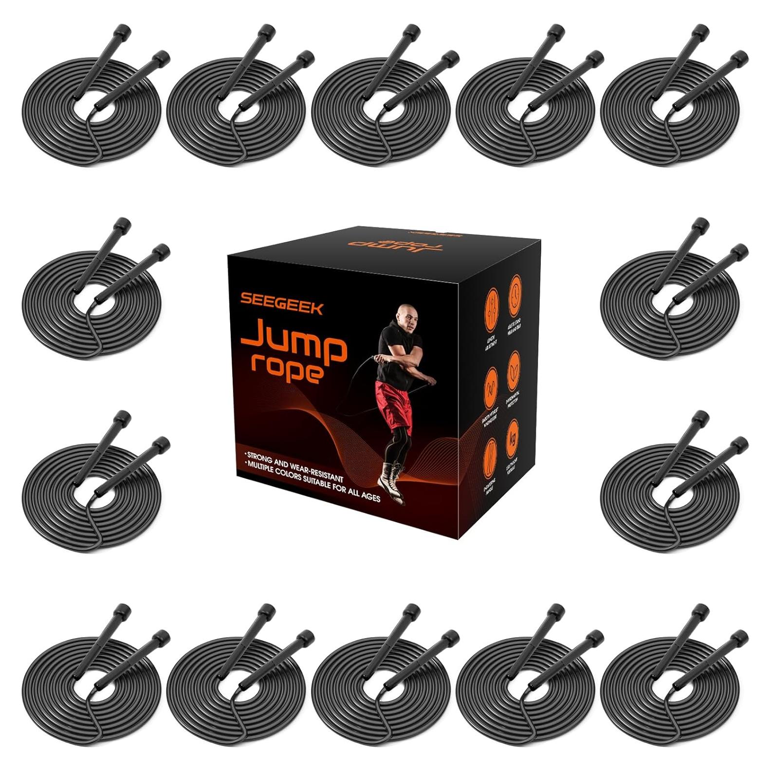 Cuerda de Salto Ajustable Hellobozs - PVC 280.5 cm - Fitness