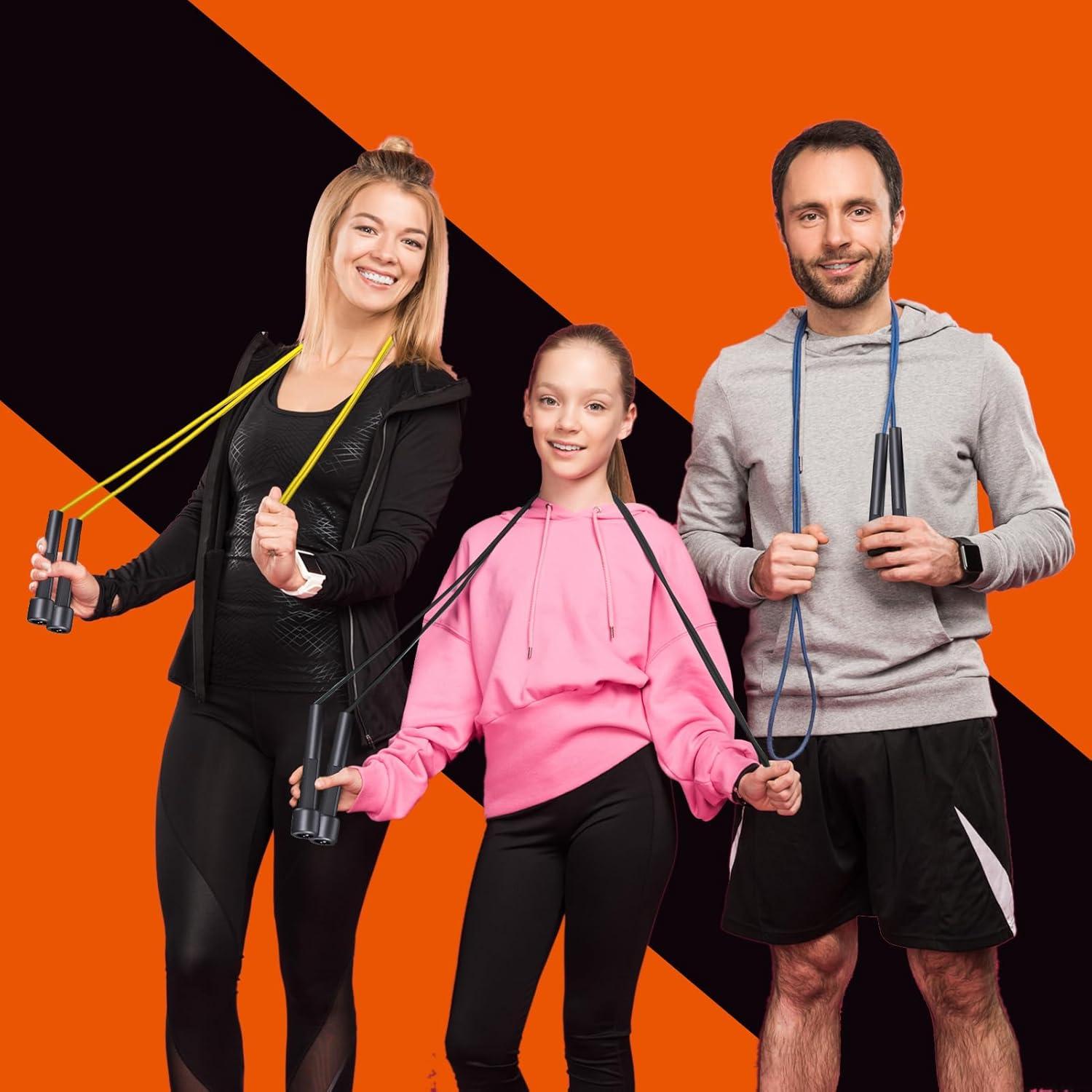 Cuerda de Salto Ajustable Hellobozs - PVC 280.5 cm - Fitness