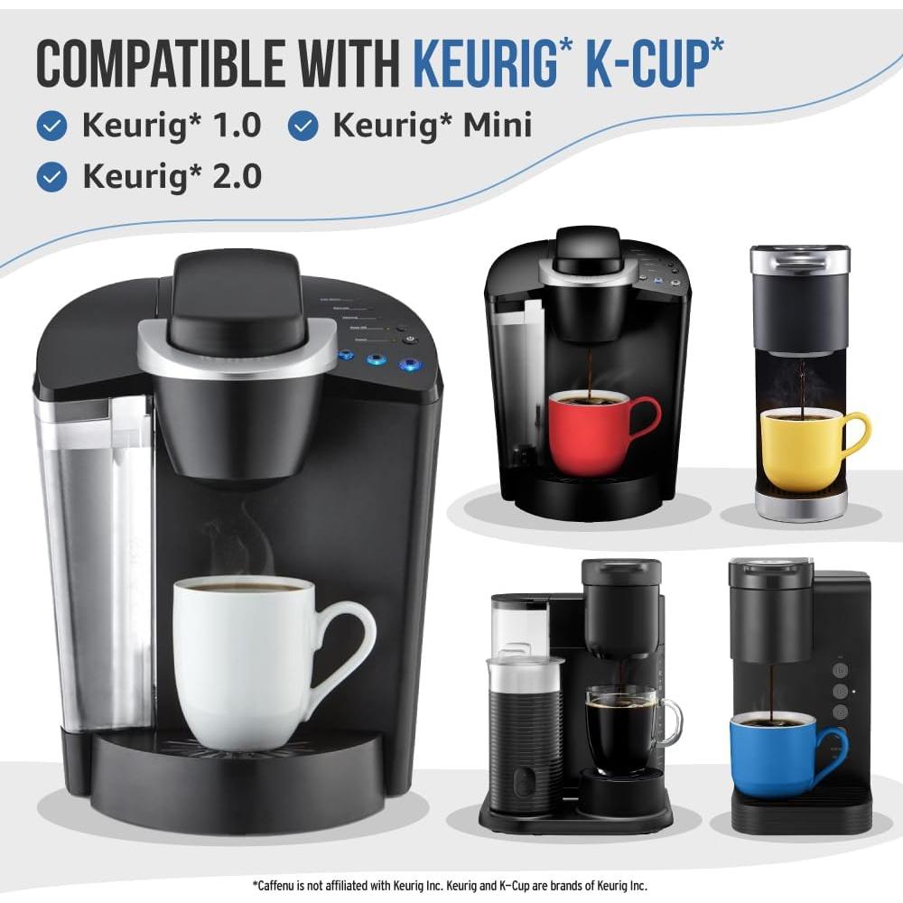 Cápsulas de limpieza Caffenu para Keurig - Kit de 8 unidades