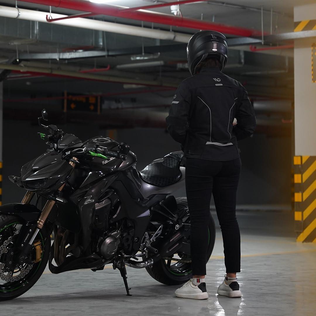 Chaqueta de motocicleta WD Vegas Lady impermeable para mujer