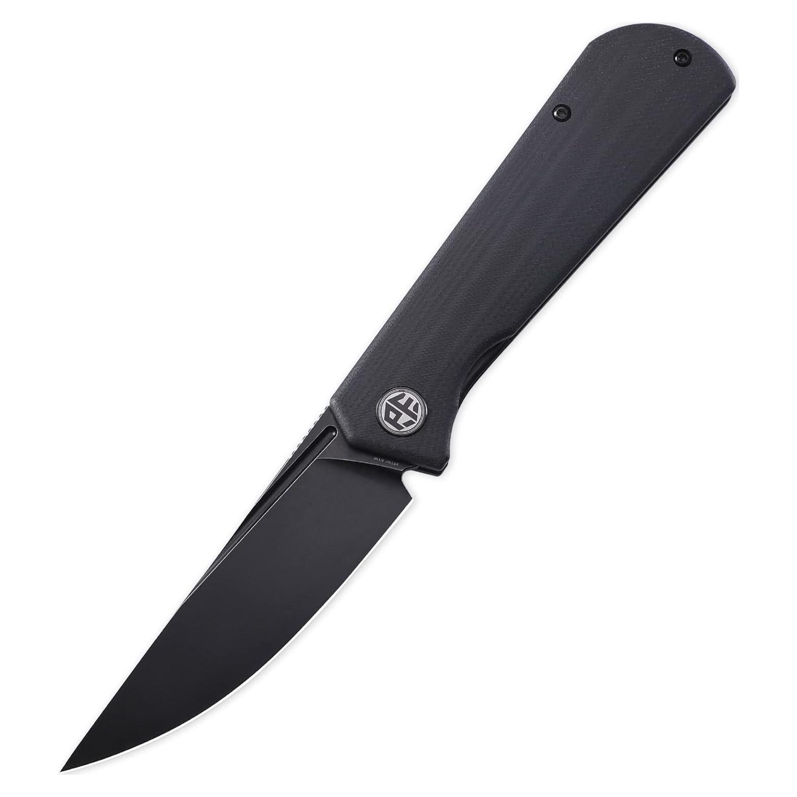 Cuchillo Plegable Petrified Fish PFP07, 9.19 cm K110 Negro