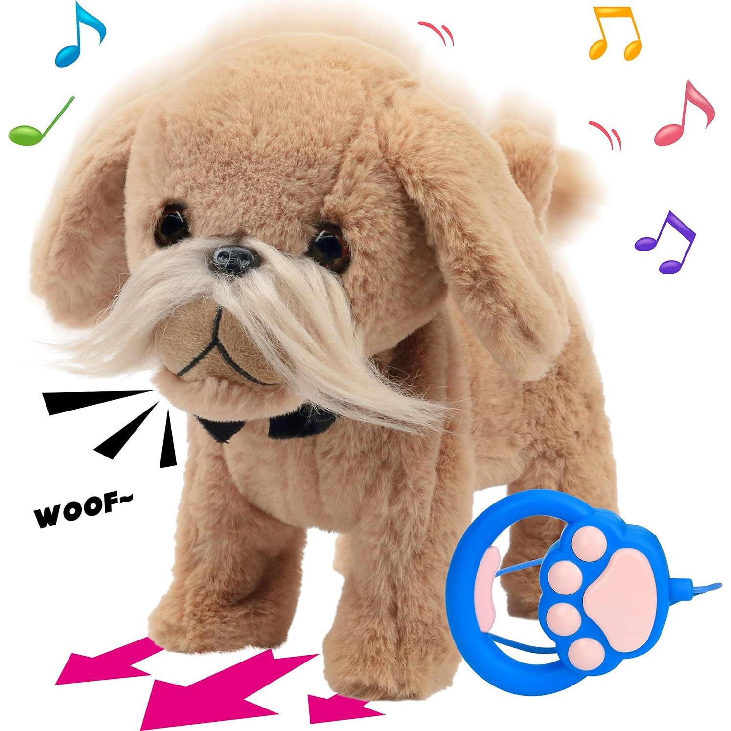 Perro Caminante Interactivo Hopearl 23 cm con Control Remoto