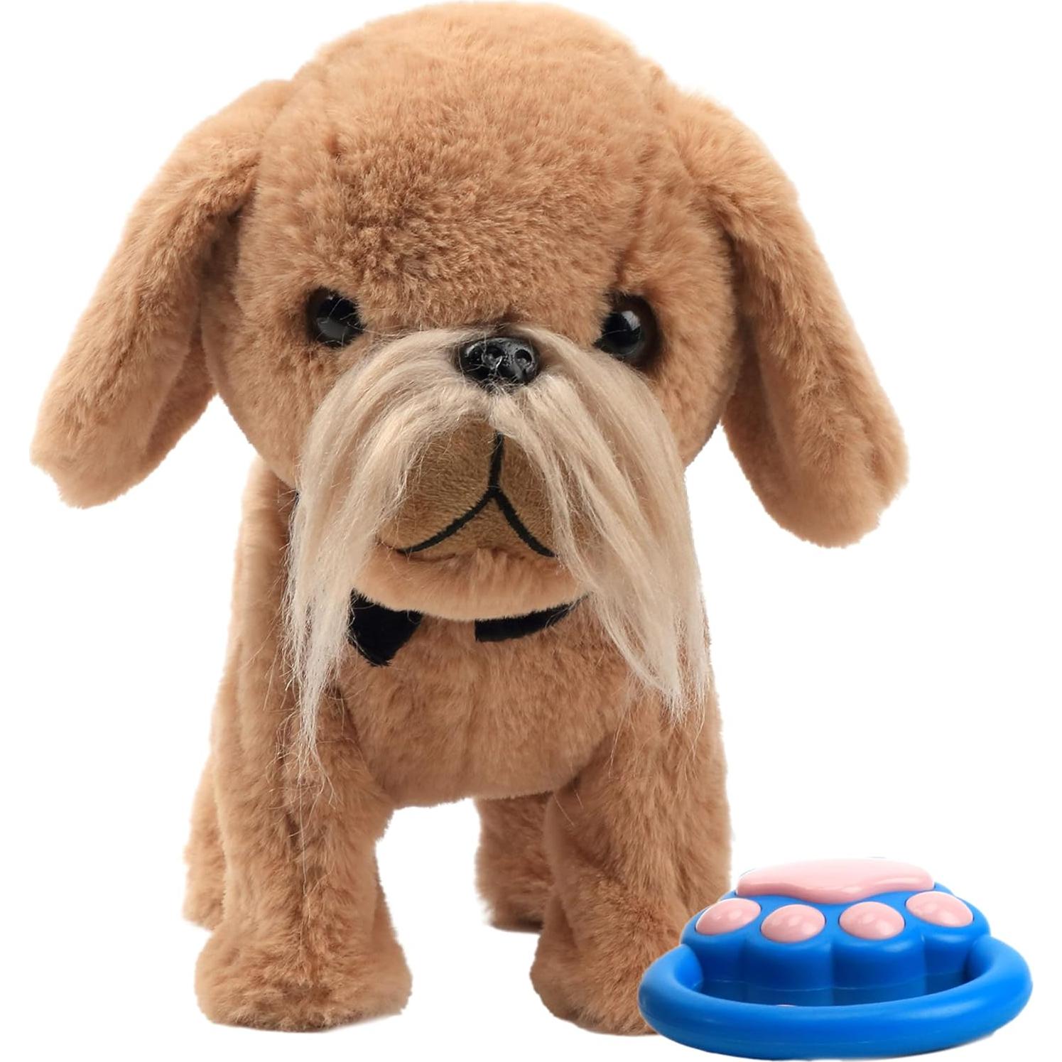 Perro Caminante Interactivo Hopearl 23 cm con Control Remoto