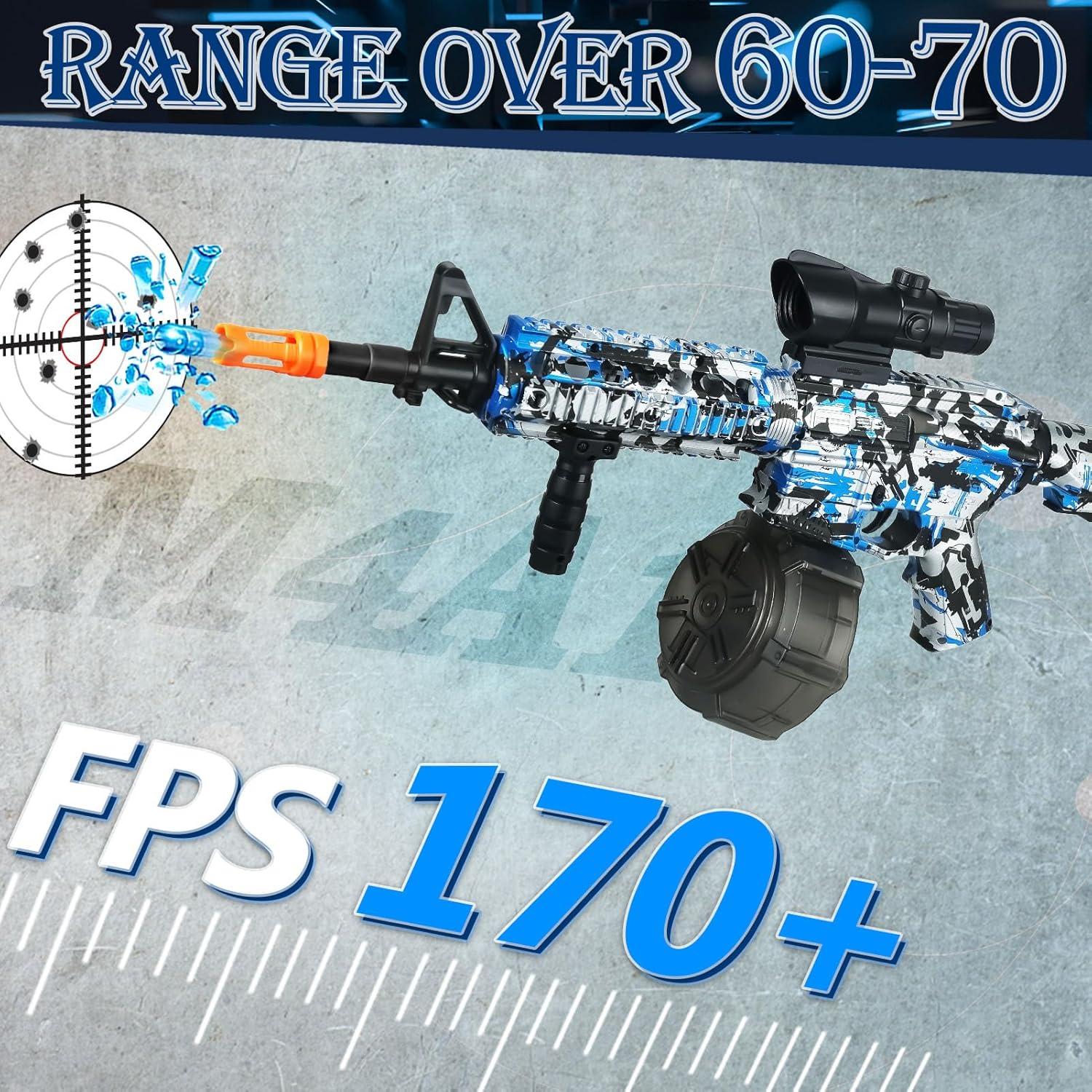 Lanzador de Bolas de Gel Eléctrico Herisona M4 1.3kg