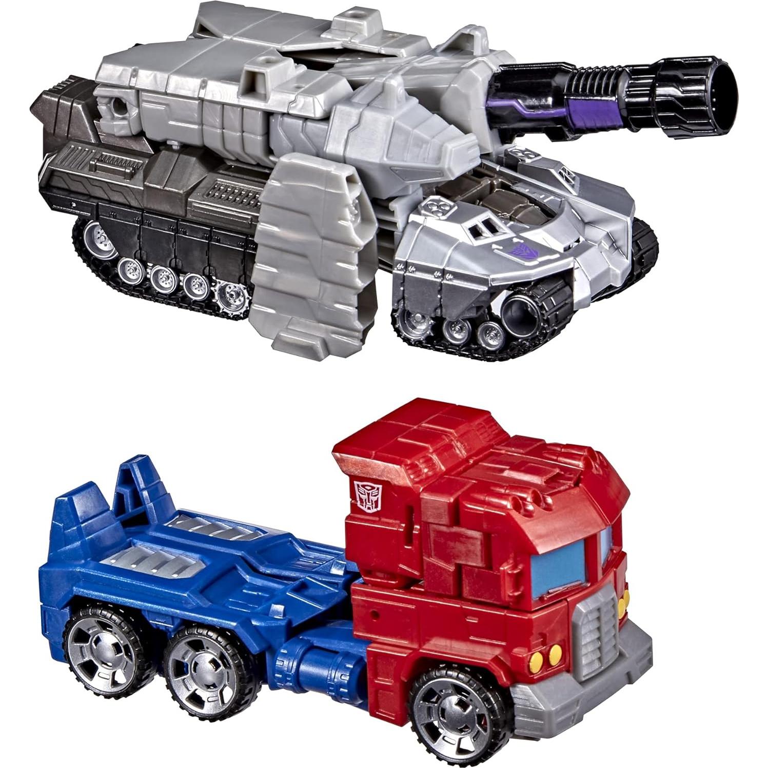 Transformers Paquete de Acción Optimus Prime y Megatron 18 cm