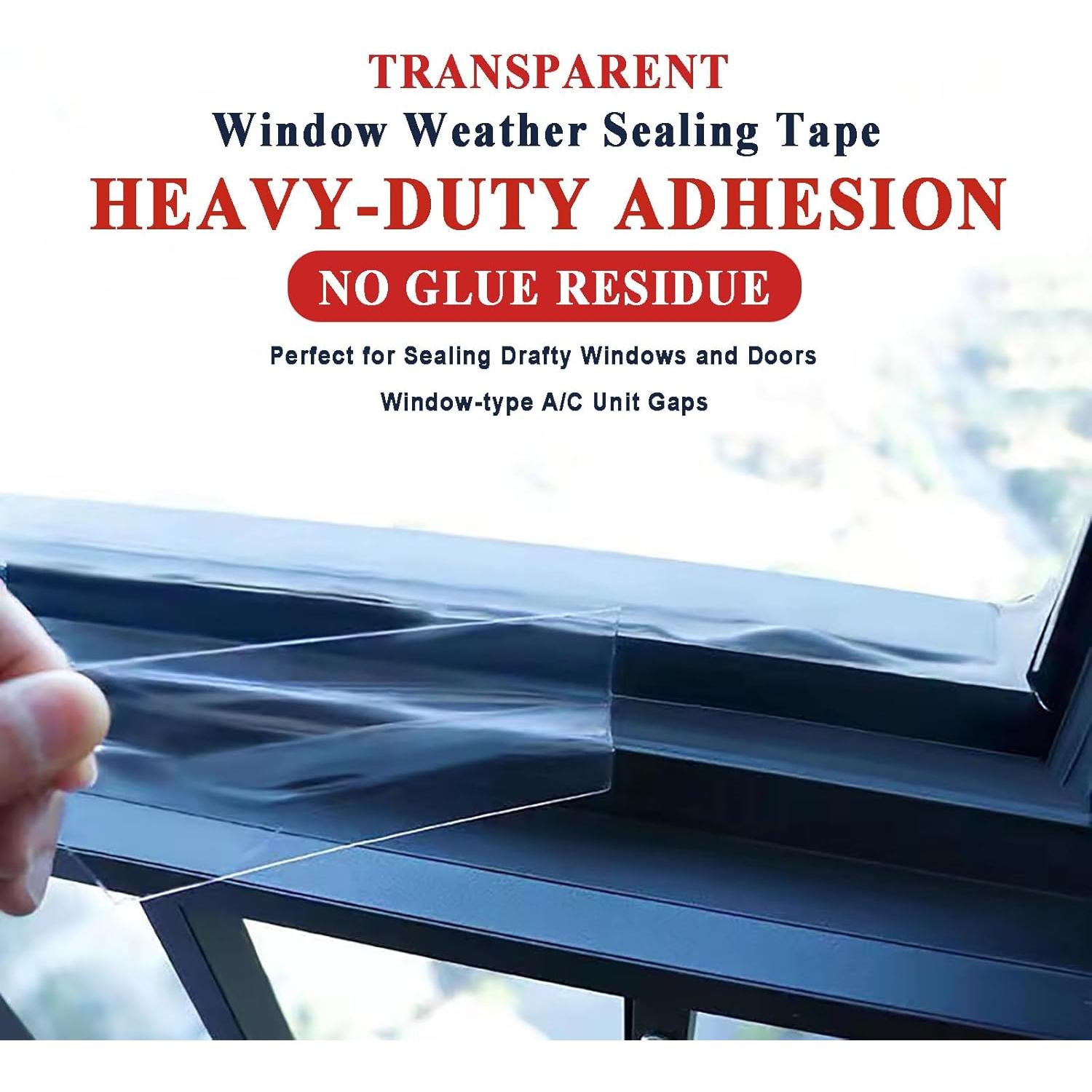 Cinta de Sellado para Ventanas Dstorelhp 5.08cm x 8.99m Transparente