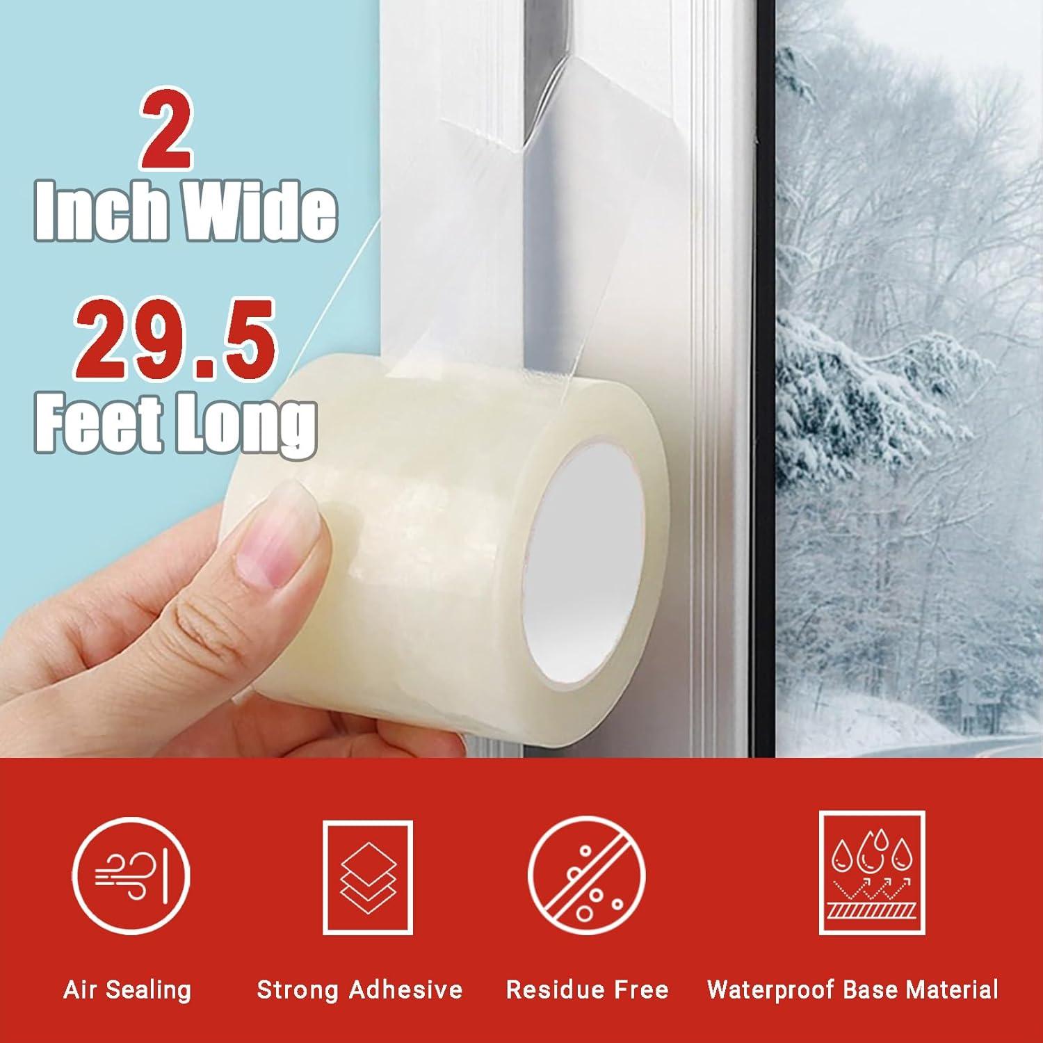 Cinta de Sellado para Ventanas Dstorelhp 5.08cm x 8.99m Transparente