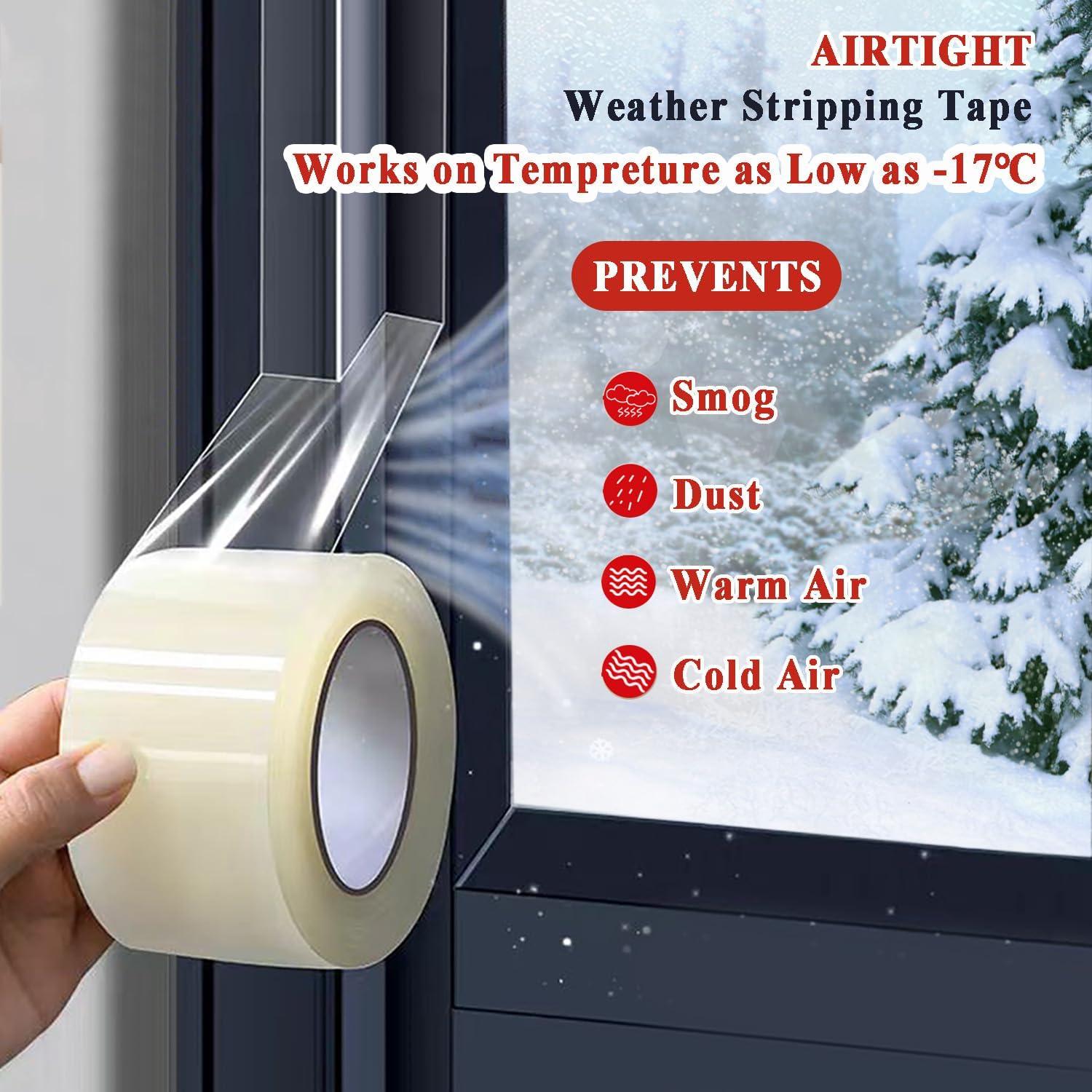 Cinta de Sellado para Ventanas Dstorelhp 5.08cm x 8.99m Transparente