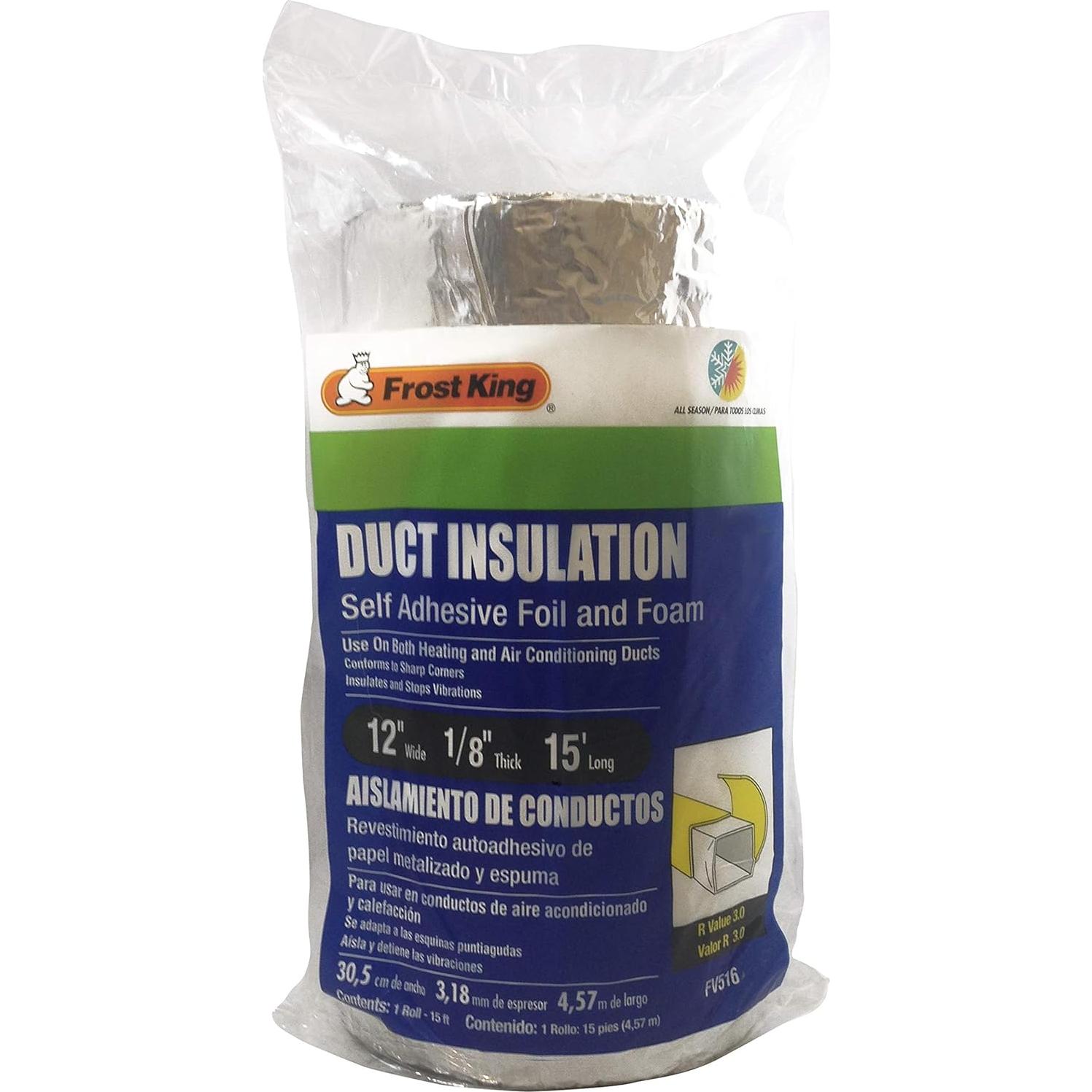 Aislamiento de Conductos Frost King FV516 4.76 cm x 4.57 m Blanco