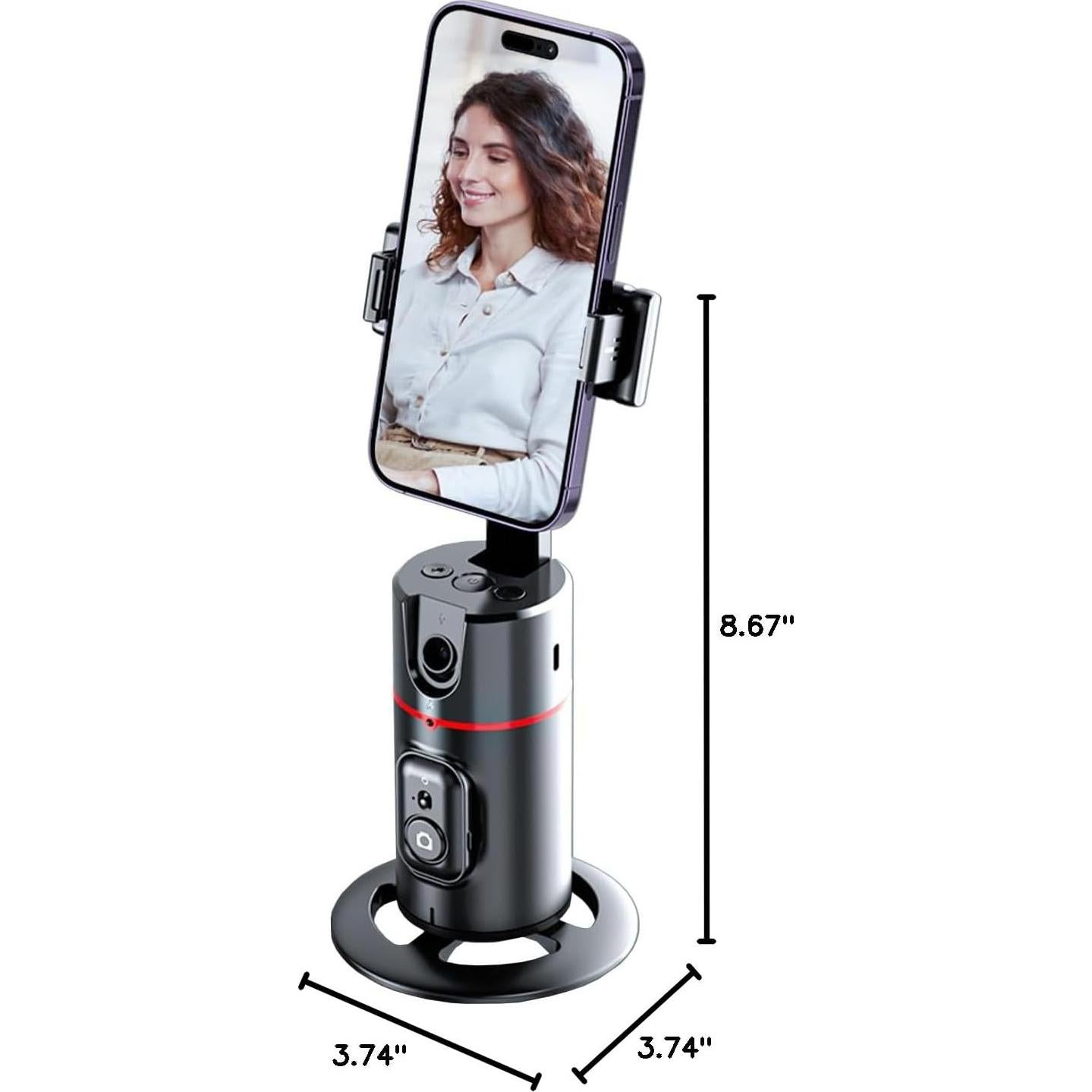 Gimbal Estabilizador para Smartphone GREEN HOUSE GH-USTTB-BK