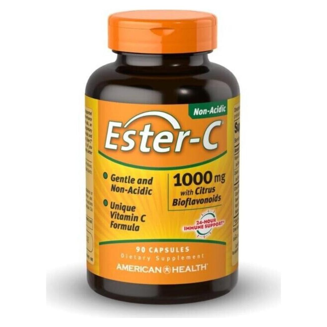 Suplemento Ester C 1000mg Salud Americana 90 Cápsulas
