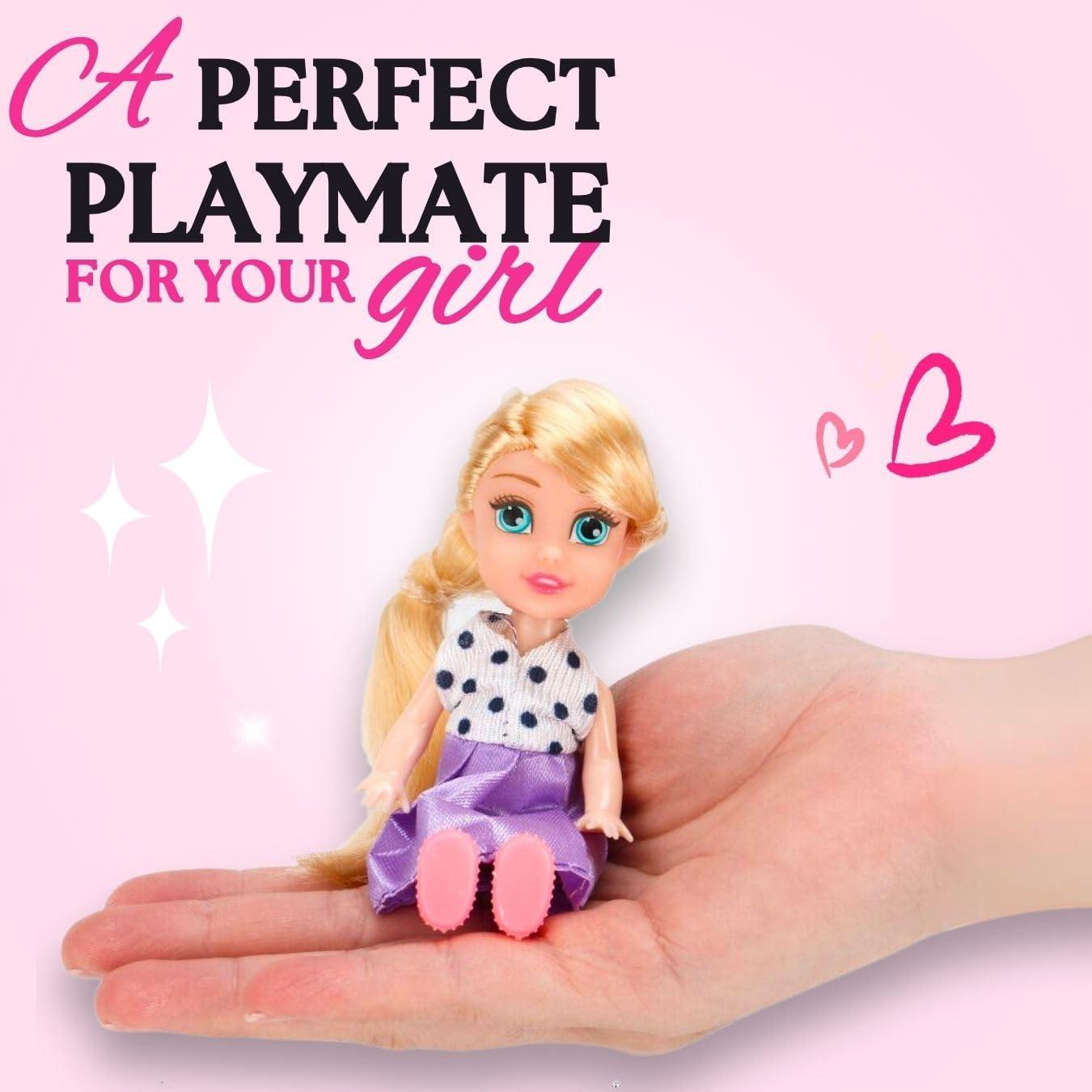 Muñecas Princesas Reales Liberty Imports 11.4 cm 6 Piezas