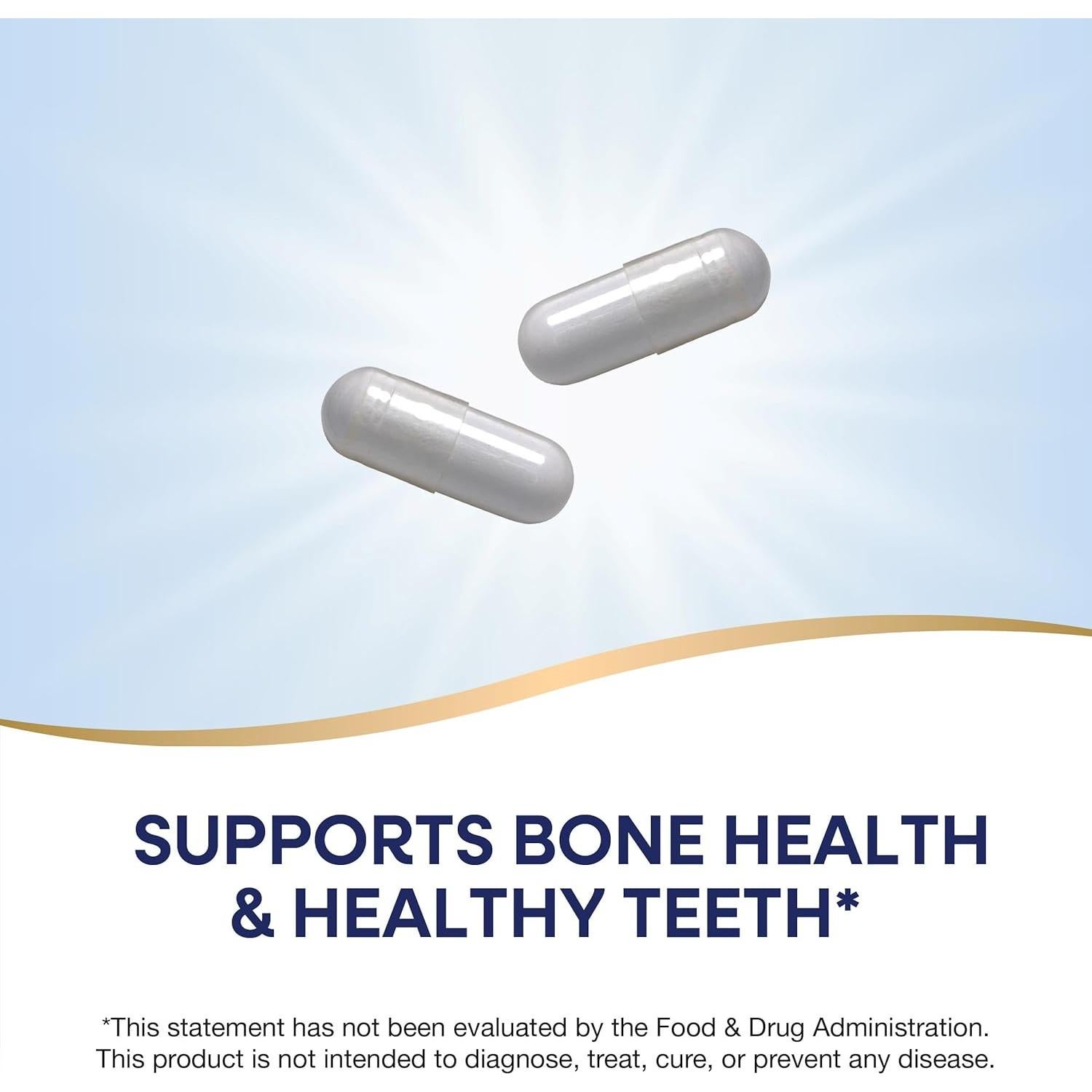 Calcio Citrato, Carbonato y Malato Nature's Way 100 Cápsulas