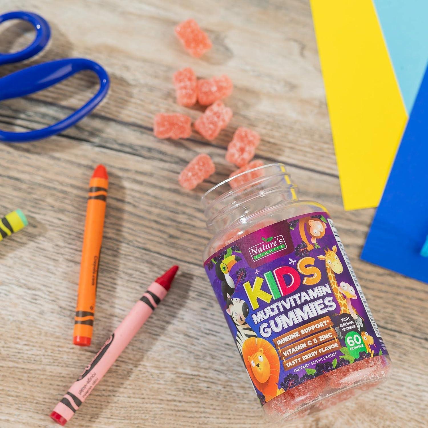 Multivitamina Gominolas Niños Nature's Nutrition 60 Unidades