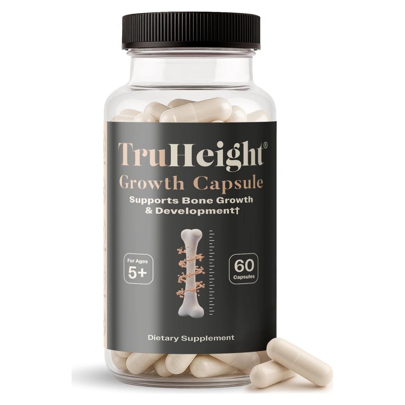 Cápsulas de Crecimiento TruHeight 60 Unidades - Suplemento Natural