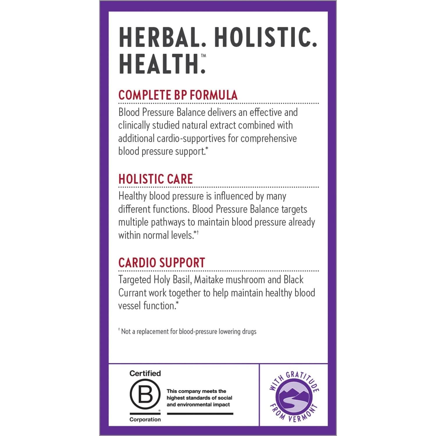 Suplemento de Presión Arterial New Chapter 30 Cápsulas Veganas