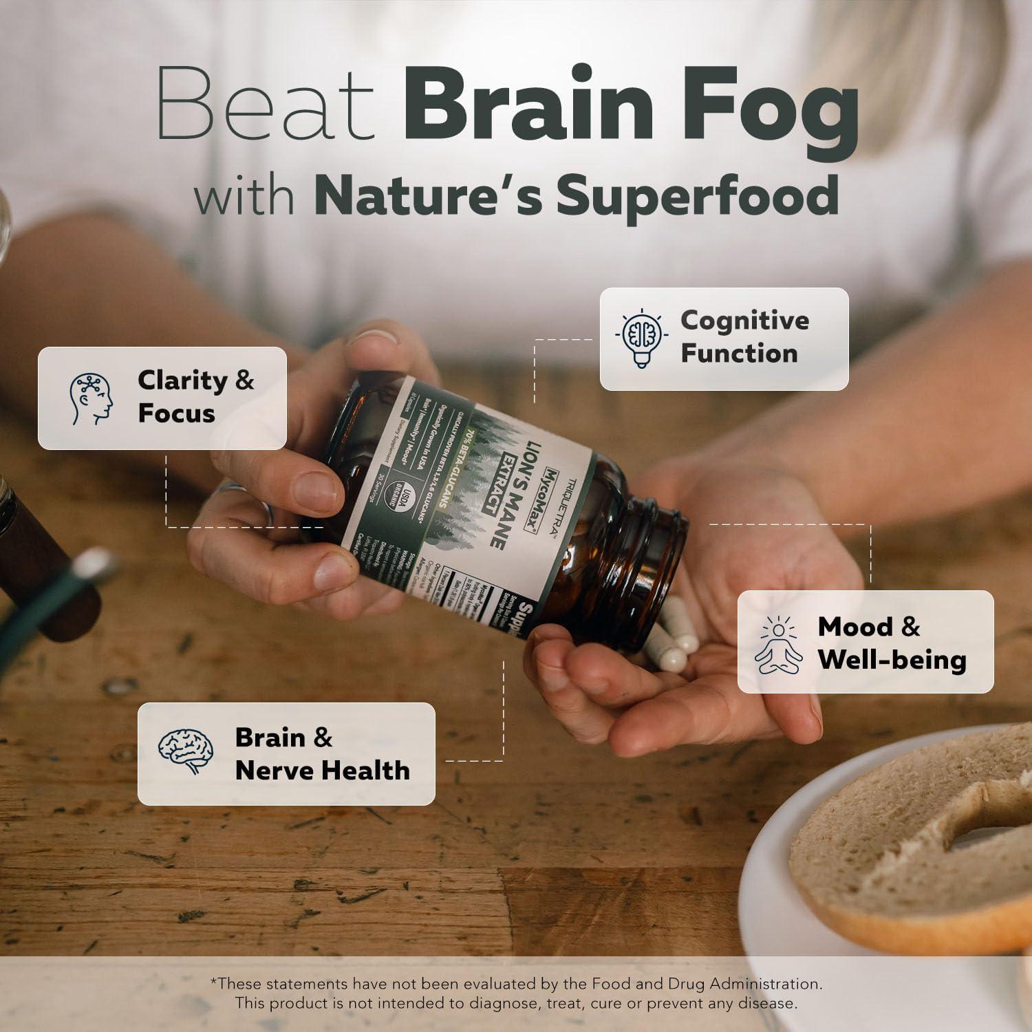 Suplemento MycoMax Melena de León 500 mg - 60 Cápsulas