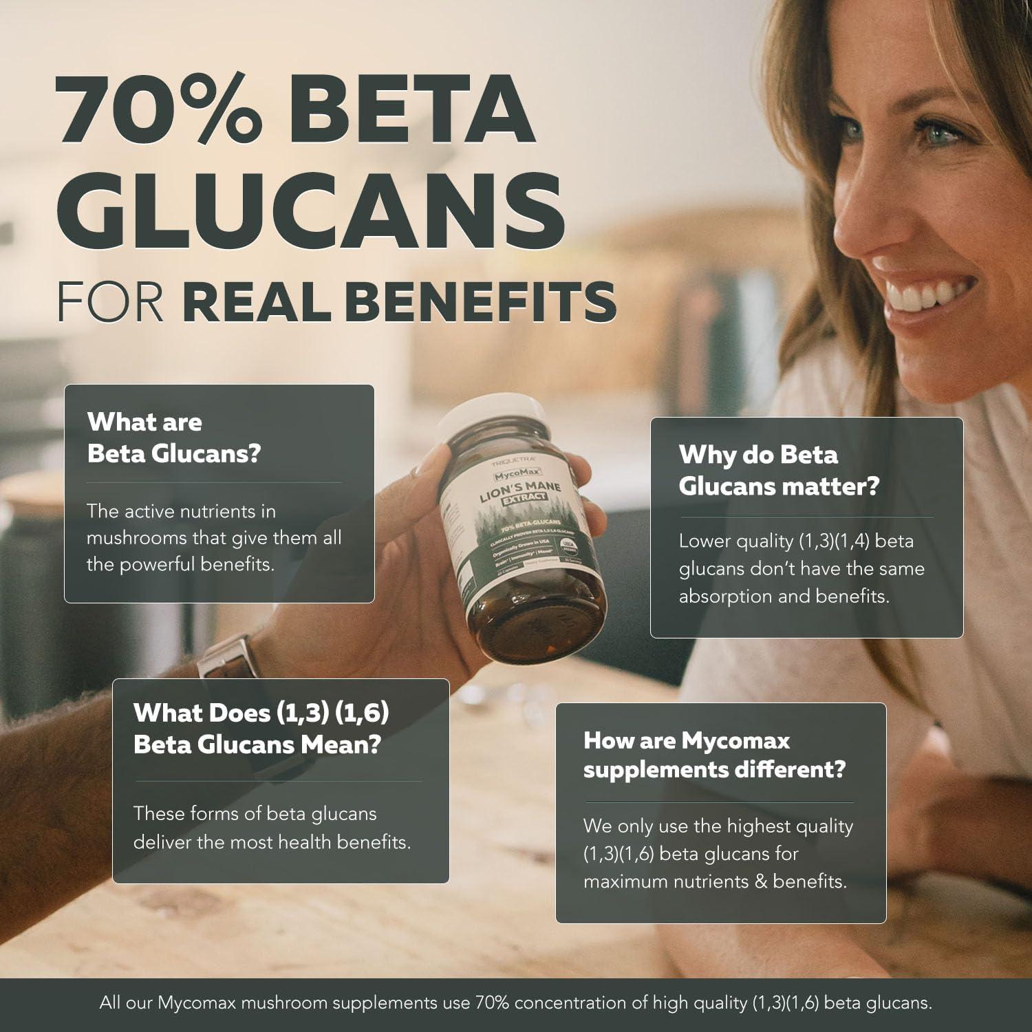 Suplemento MycoMax Melena de León 500 mg - 60 Cápsulas