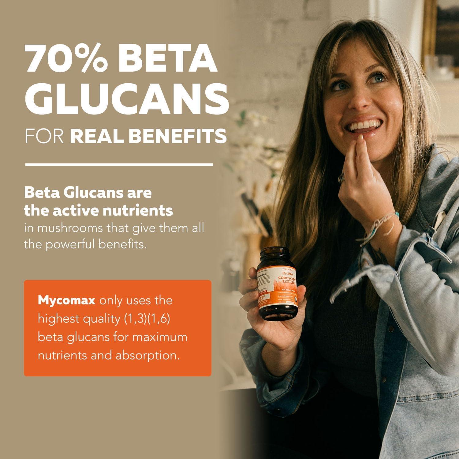 Extracto de Hongo Cordyceps Orgánico Triquetra Health - 60 Cápsulas