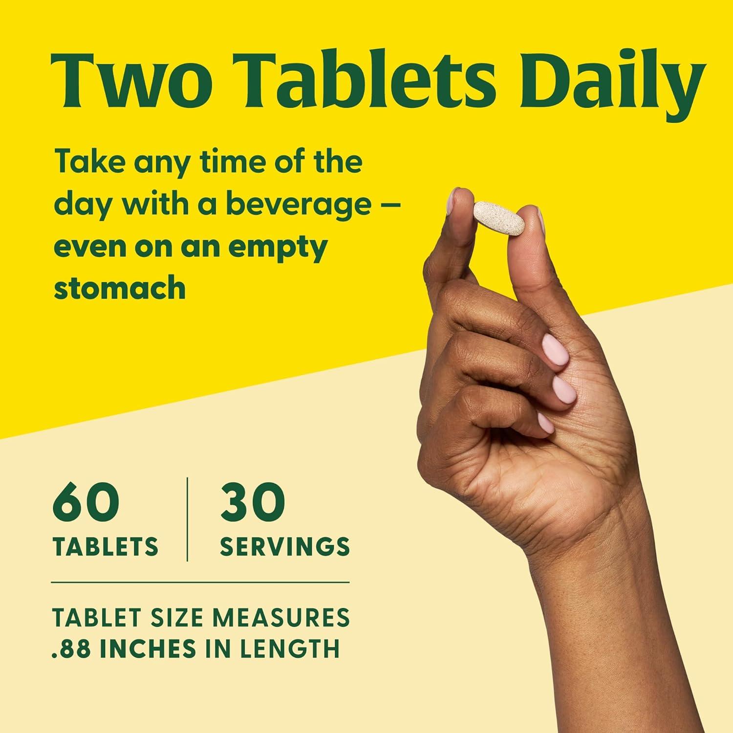 MegaFood Suplemento para Tiroides 60 Tabletas Vegetariano