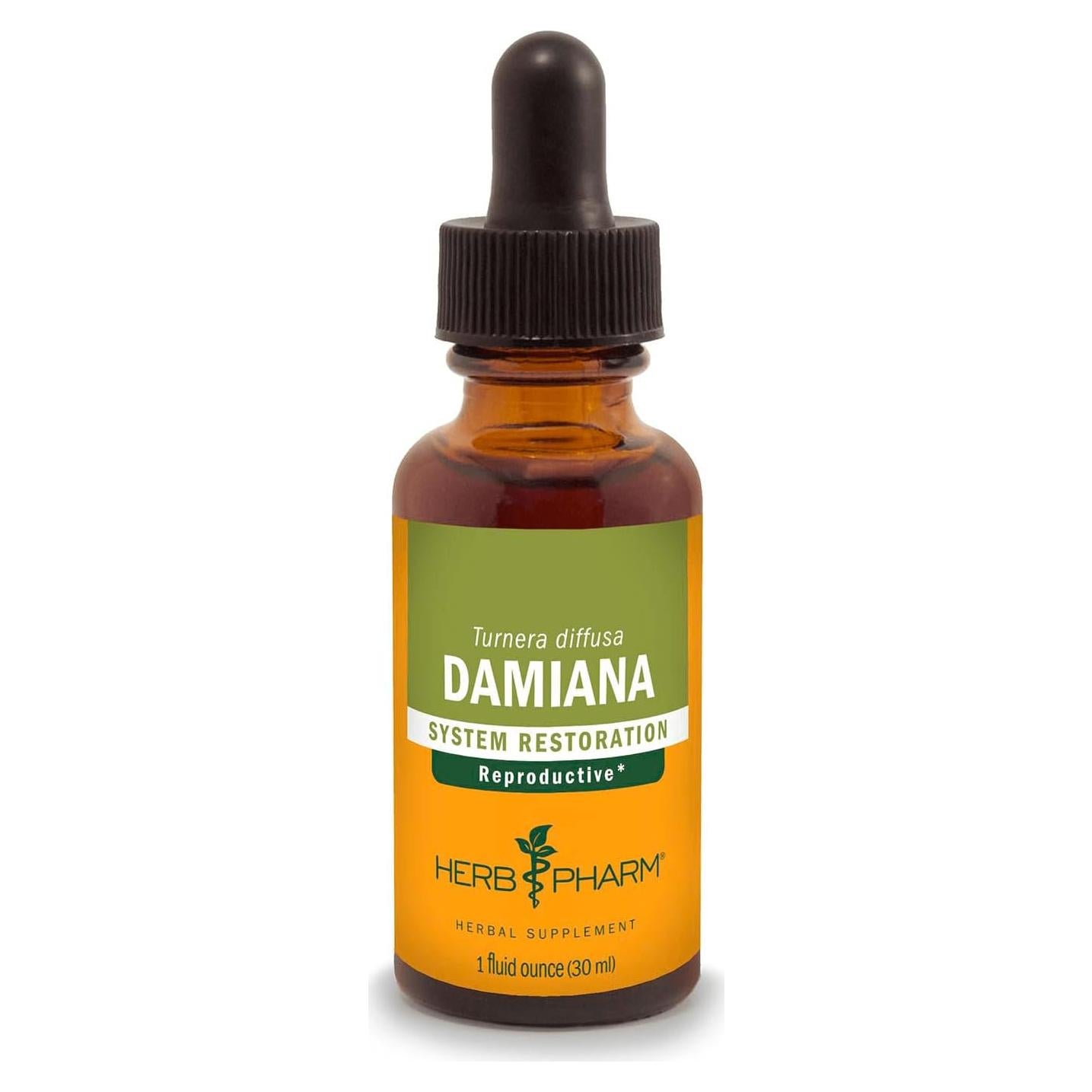 Extracto de Damiana Herb Pharm 28.35g - Soporte Reproductivo