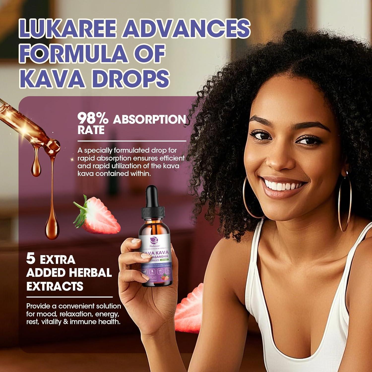 Extracto Líquido de Kava Kava Lukaree 29.57 ml Vegano