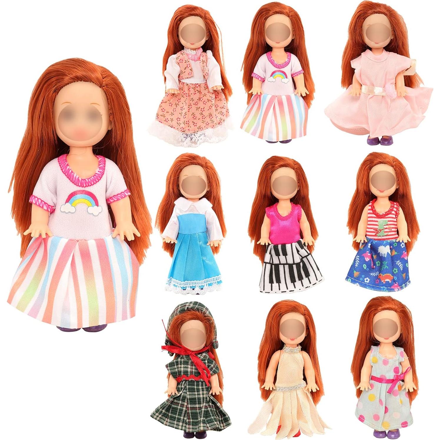 Conjunto de Ropa para Muñeca BARWA 6 Piezas 10.99 cm