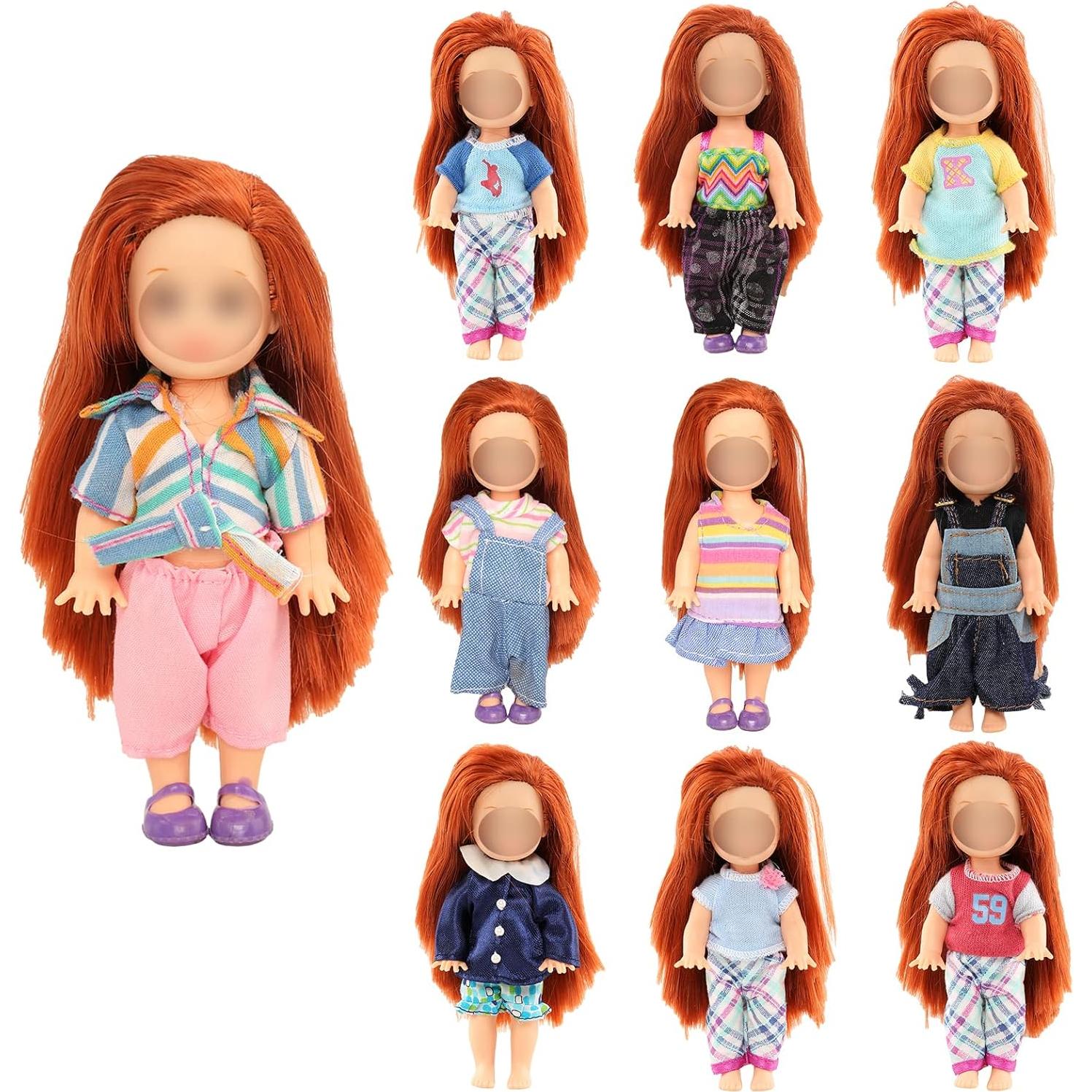 Conjunto de Ropa para Muñeca BARWA 6 Piezas 10.99 cm