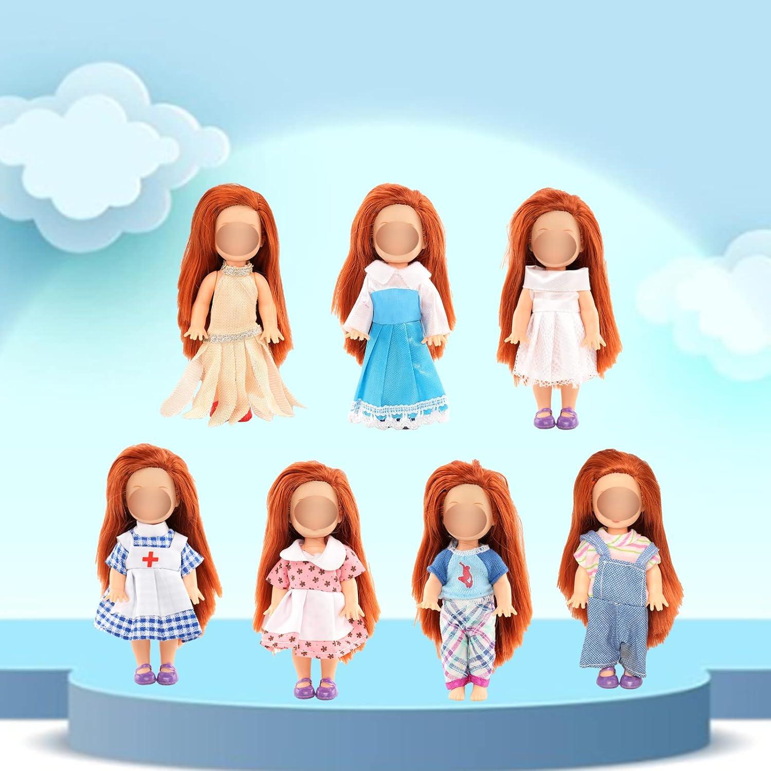 Conjunto de Ropa para Muñeca BARWA 6 Piezas 10.99 cm