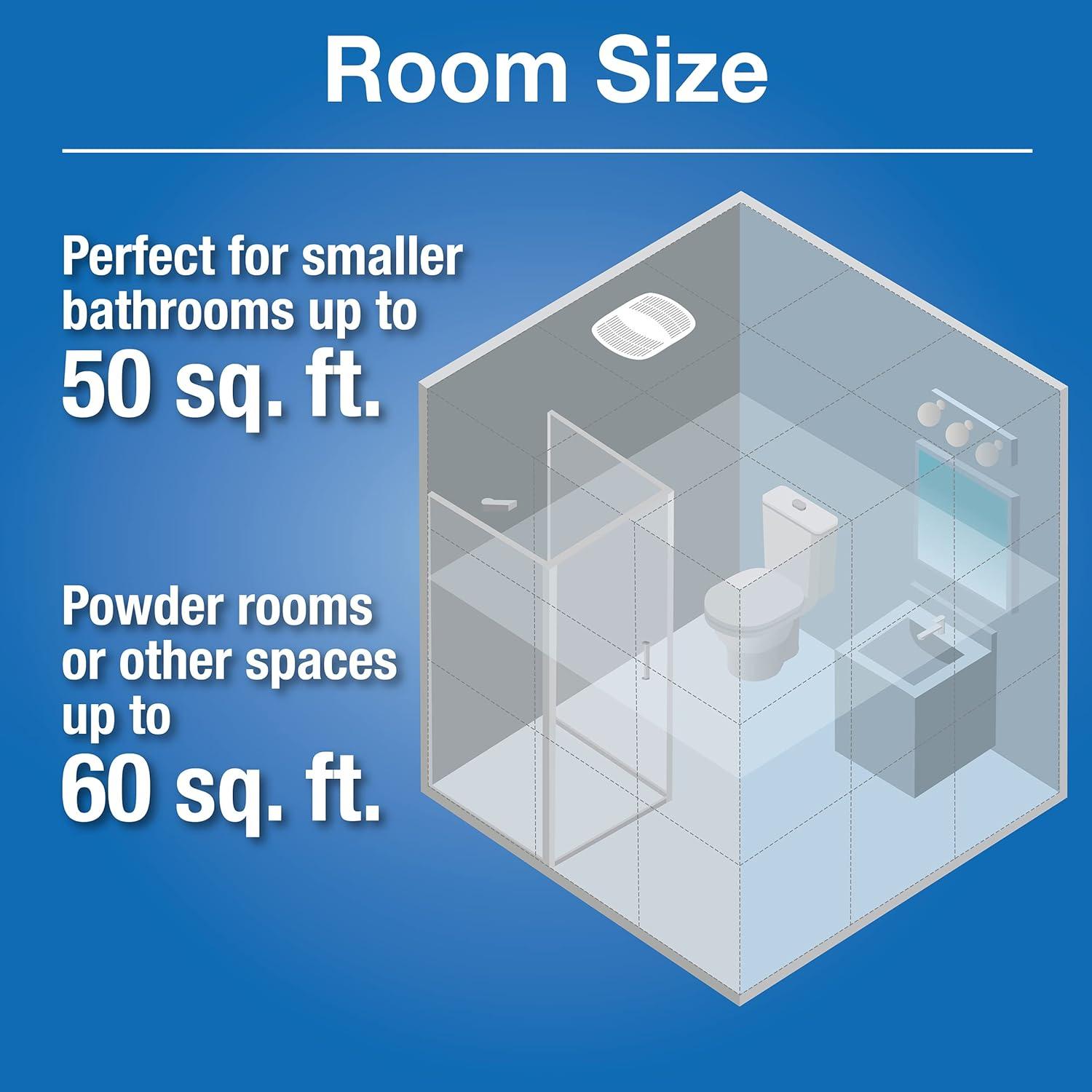 Ventilador de Extracción Air King BFQ50 50 CFM Silencioso