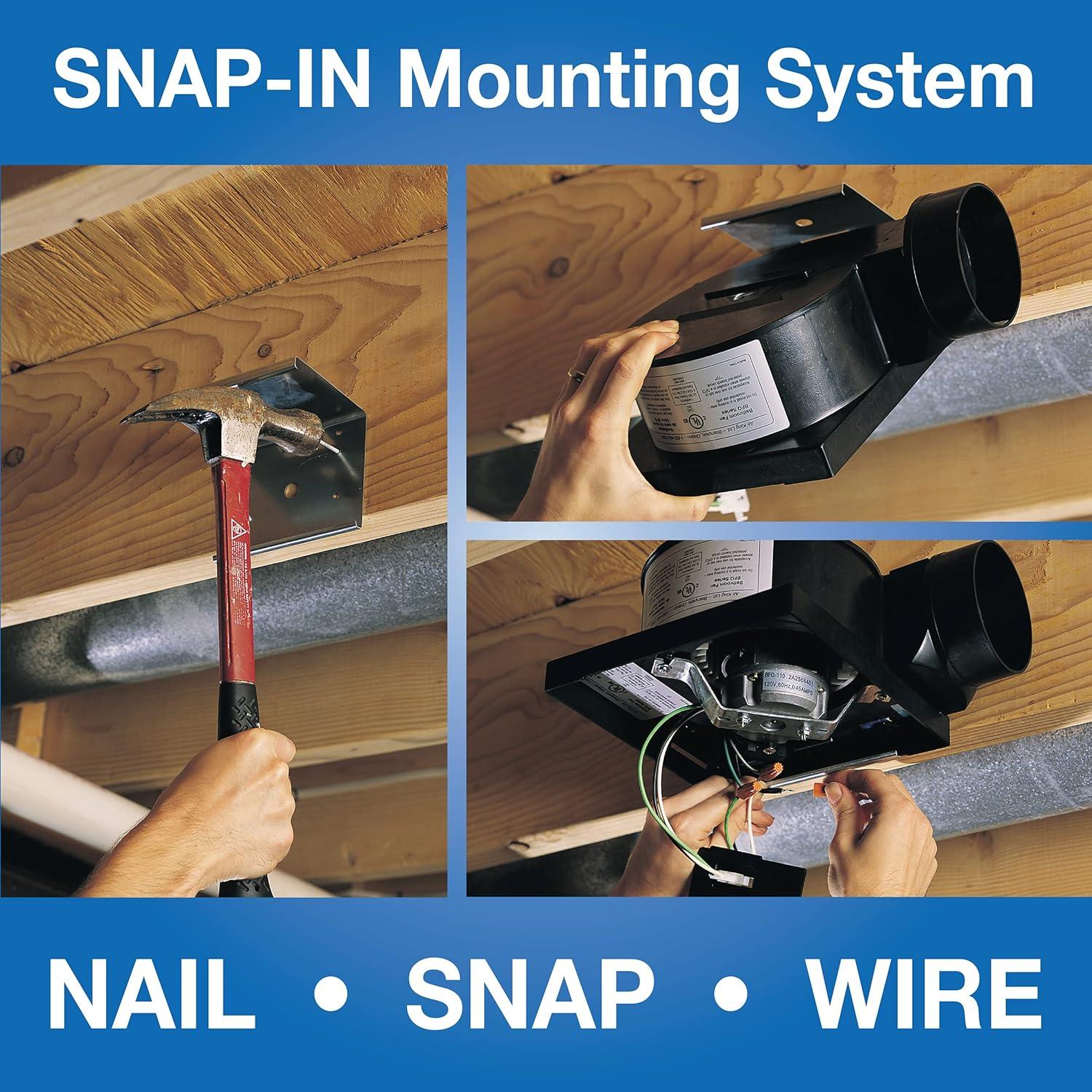 Ventilador de Extracción Air King BFQ50 50 CFM Silencioso