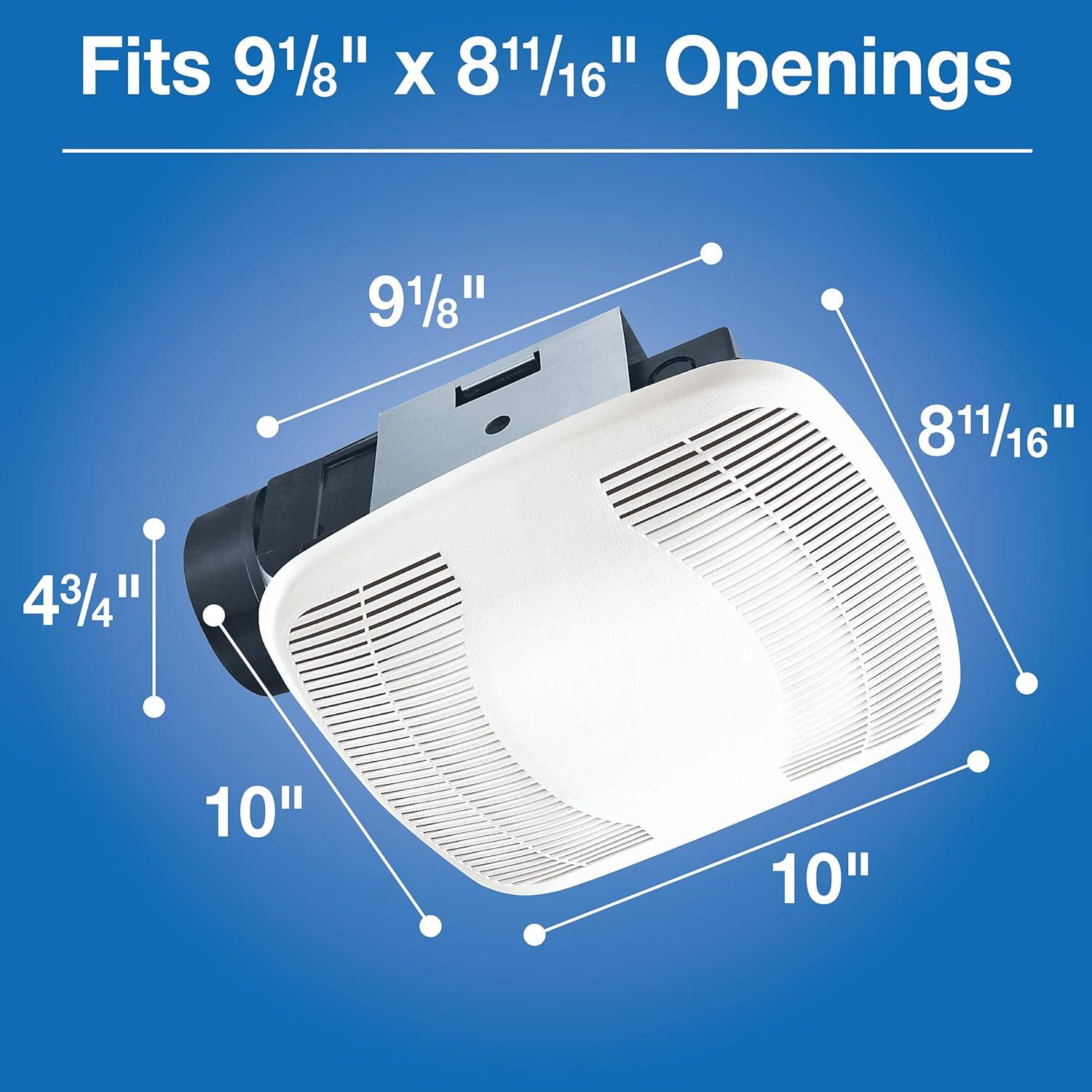 Ventilador de Extracción Air King BFQ50 50 CFM Silencioso
