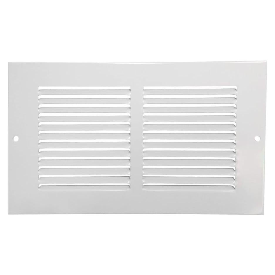 Rejilla de Retorno de Aire Rocky Mountain 10x4 Acero Blanco Mate